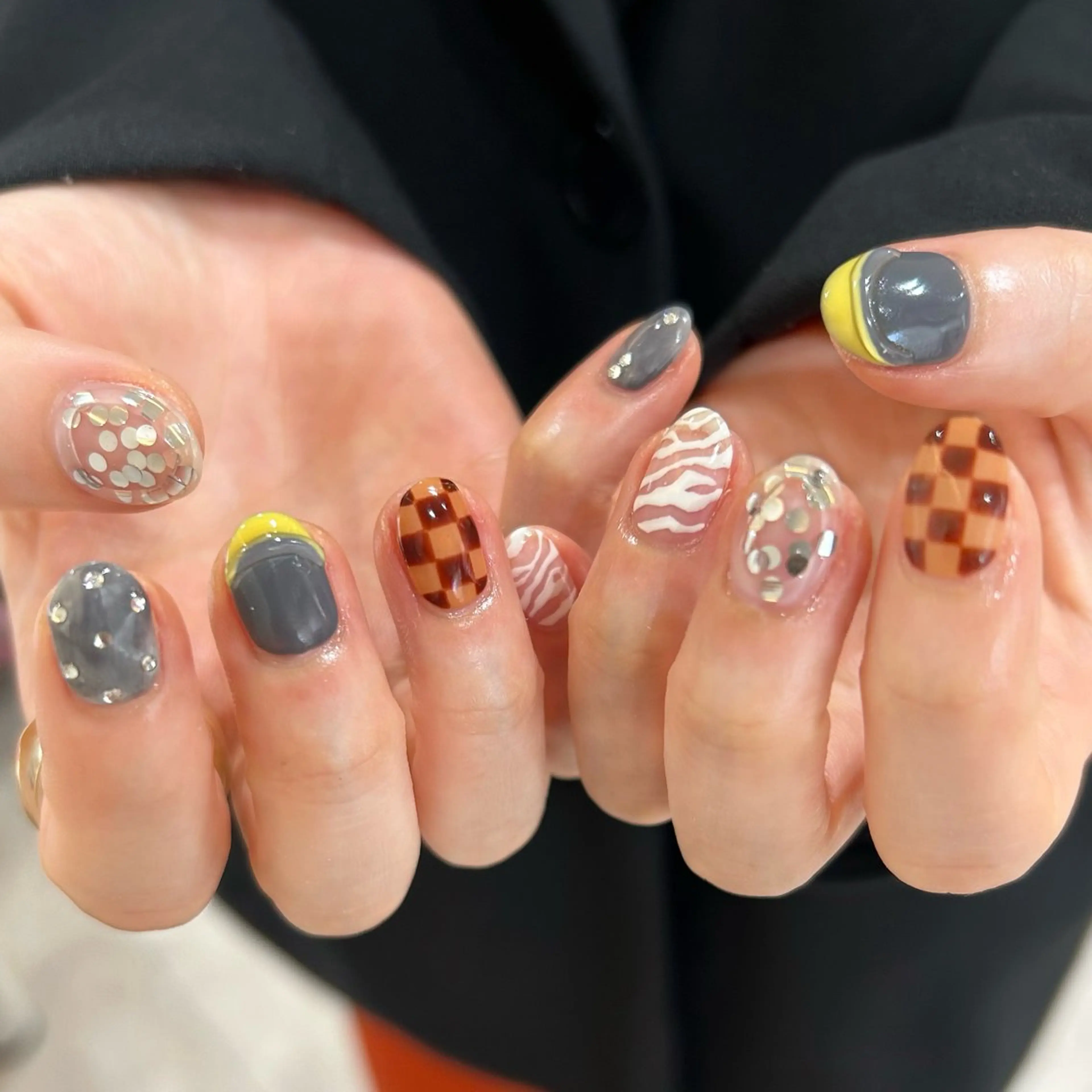ネイル ハンドネイル shio ♡ 8月分予約受付中のネイルデザイン