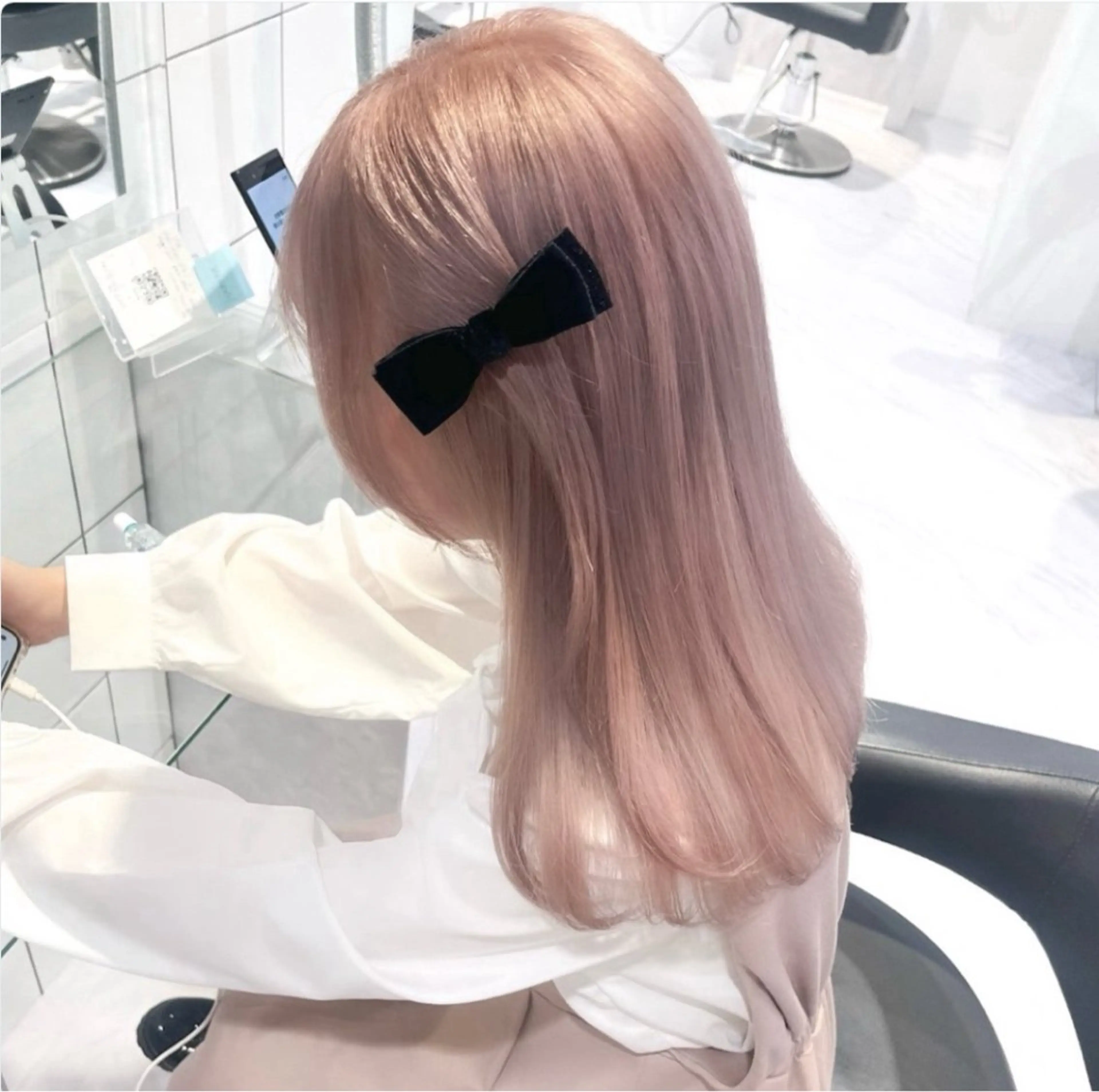 ロング カラー 🫧透明感カラー支持 No.1🫧‪ハルカのヘアスタイル