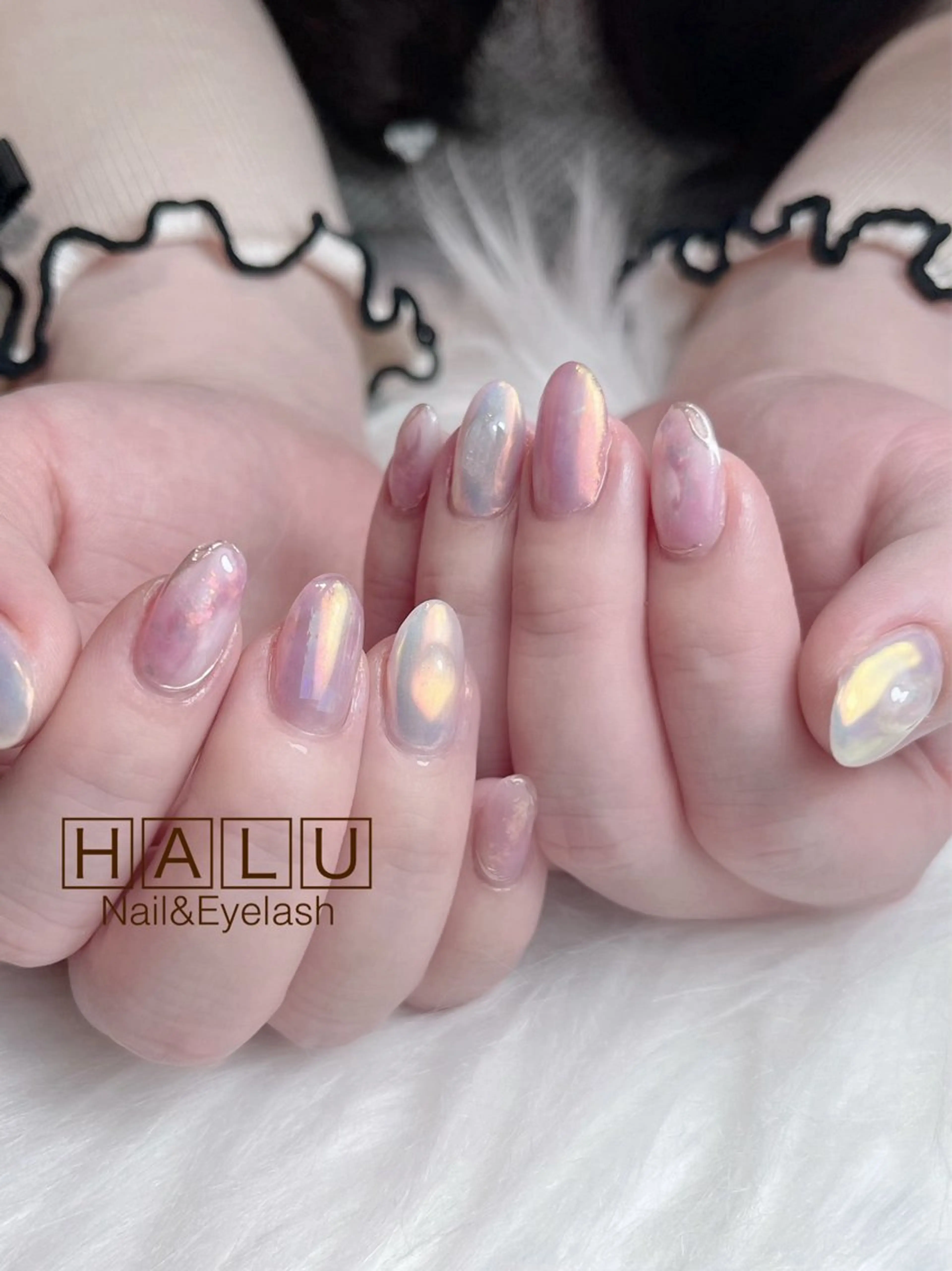 ネイル ニュアンスネイル 春ネイル HALU ハルのネイルデザイン