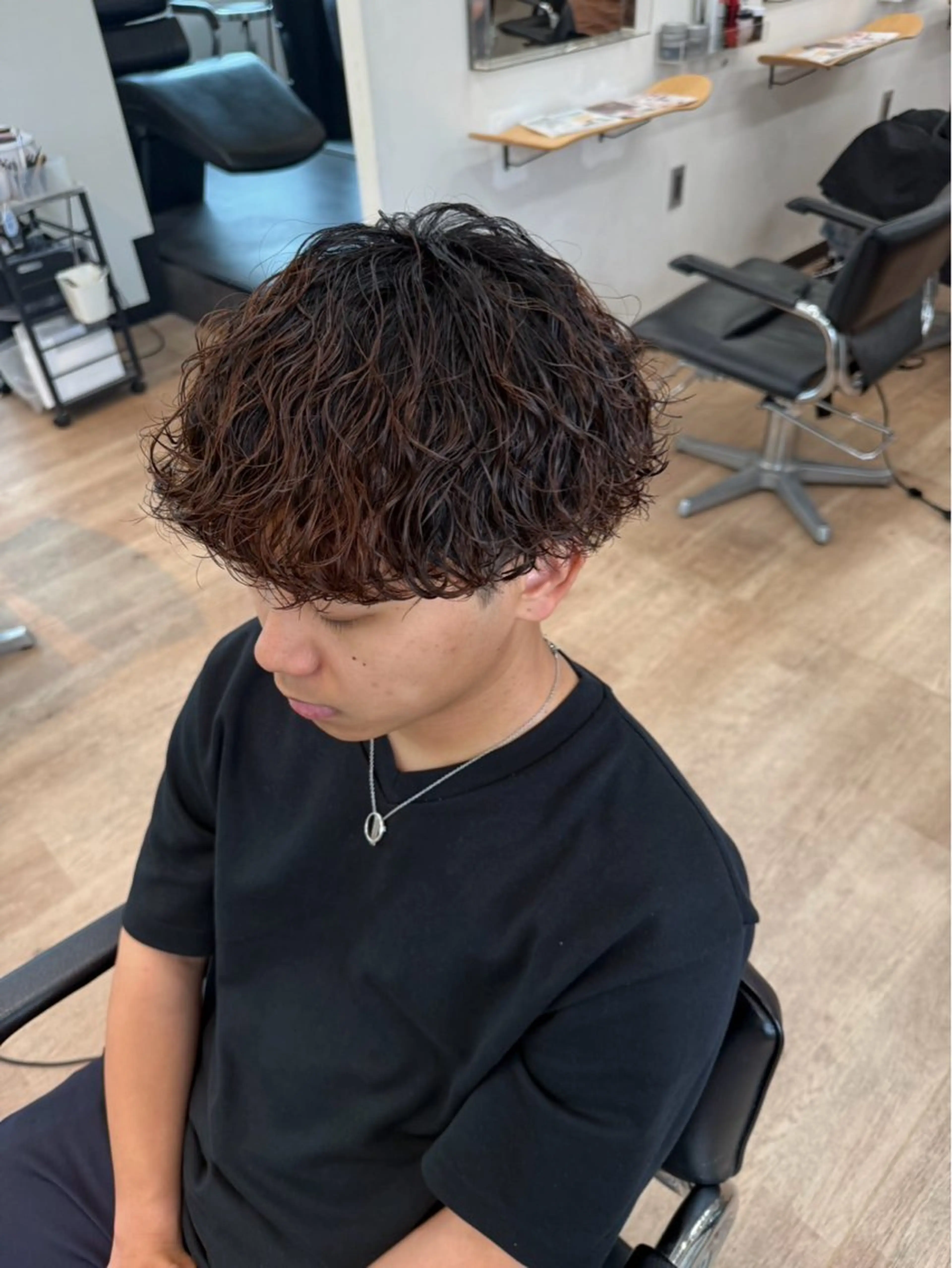 パーマ メンズ WAVEY2 ft.fifth MENS SALON 横浜西口店所属・井出 超月のヘアスタイル