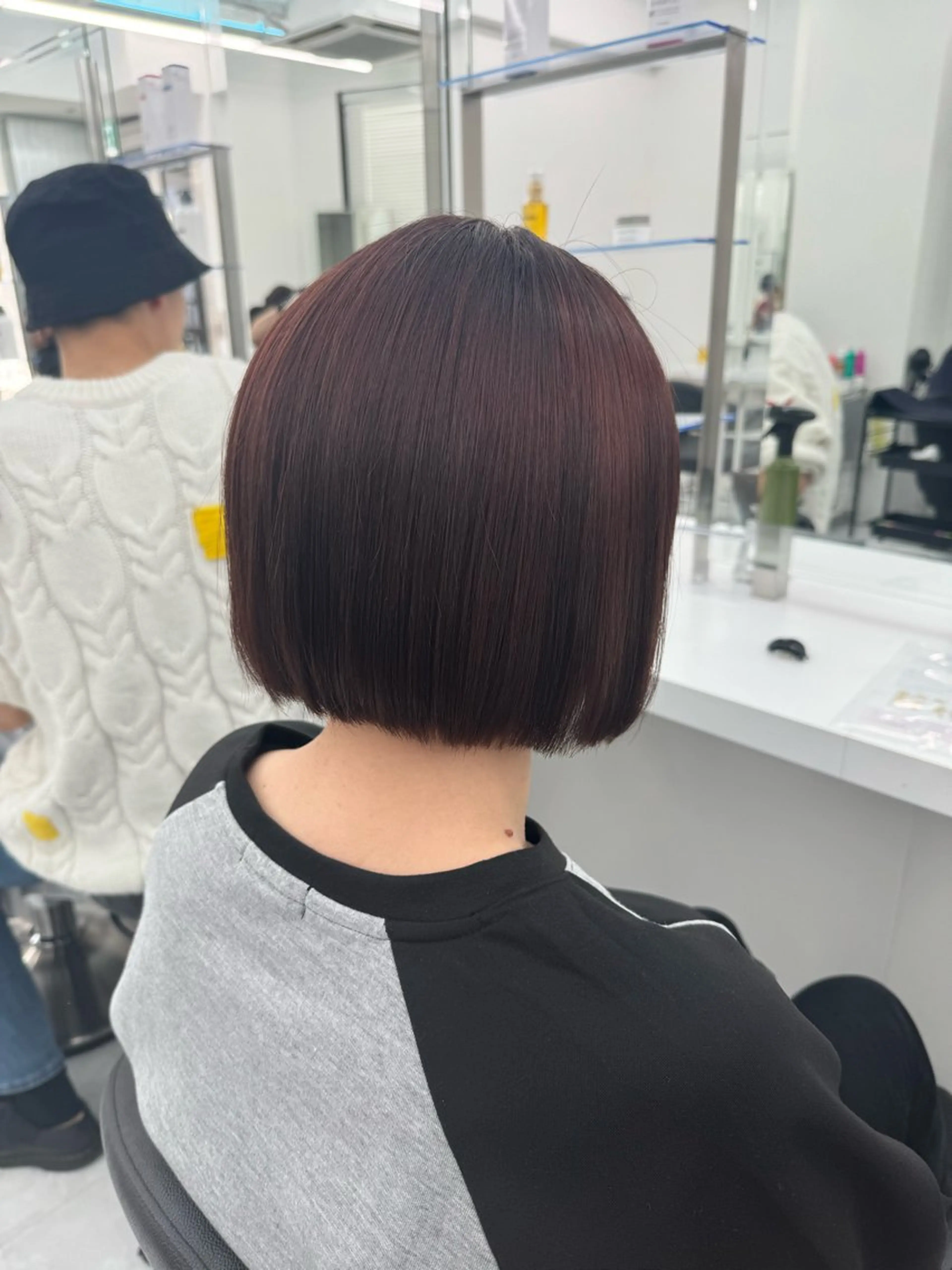 ショート カラー ヘアアレンジ 淡色/髪質改善/ レイヤー/藍斗のヘアスタイル