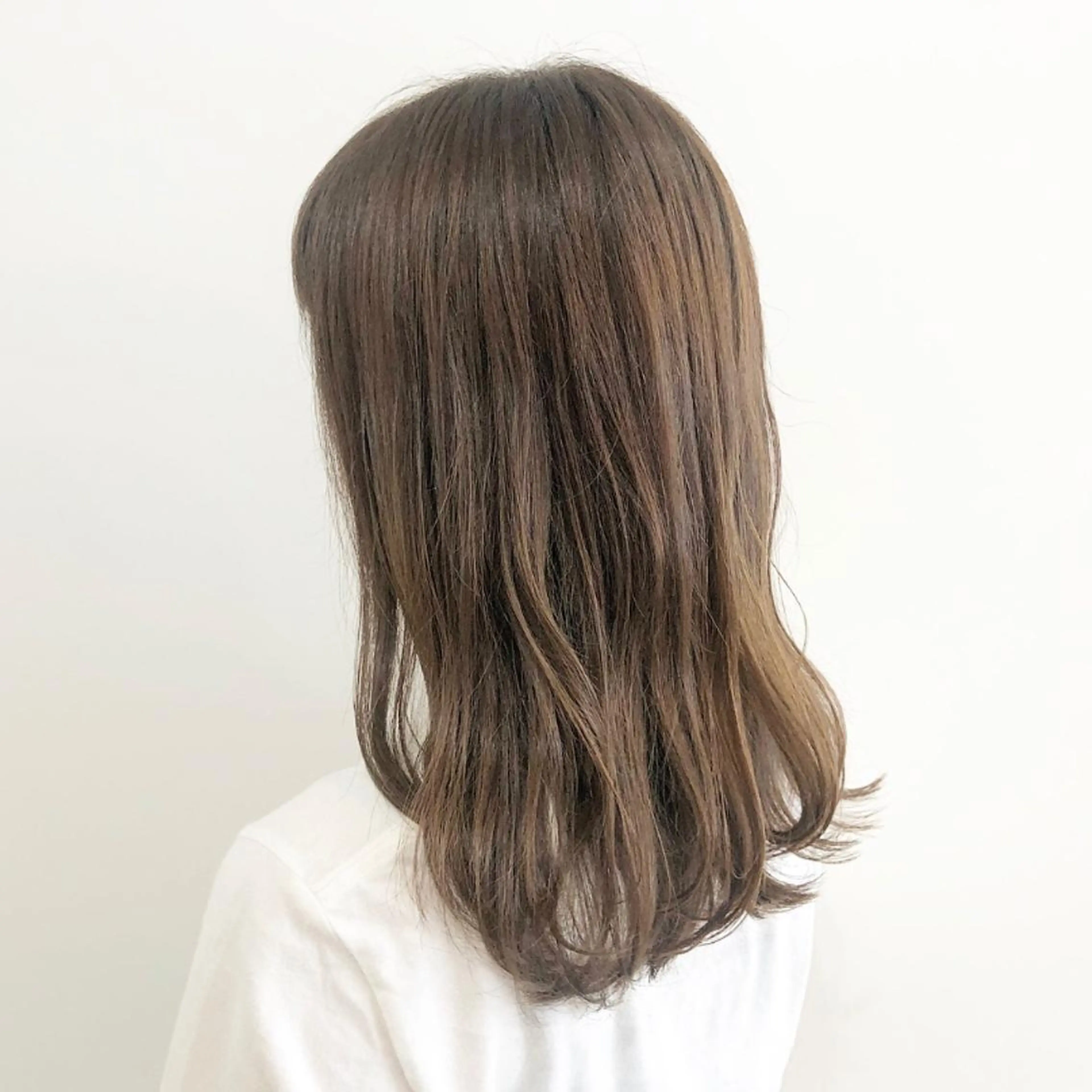 ミディアム カラー お洒落パーマ/ 艶カラー/michiのヘアスタイル