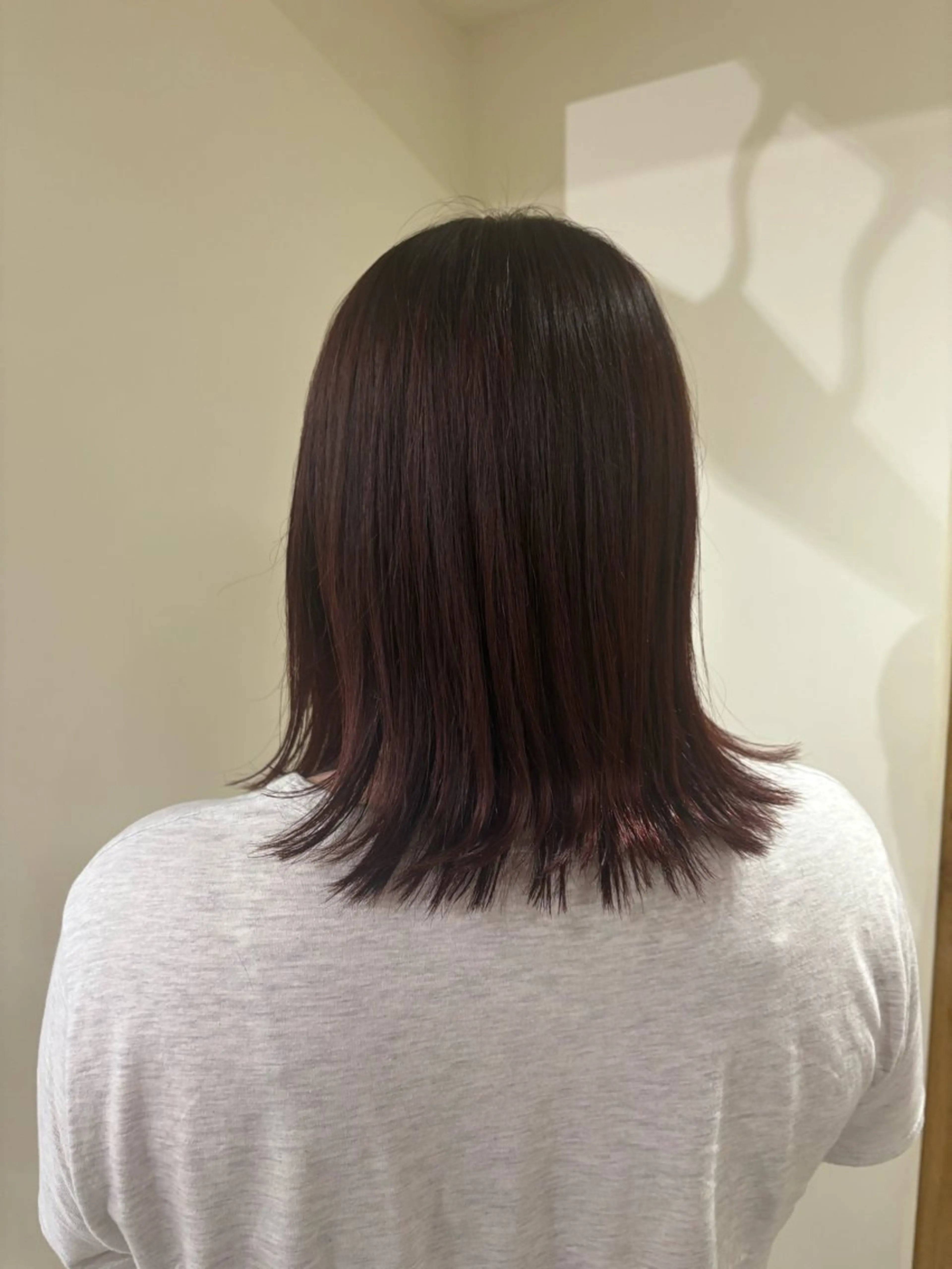 セミロング カラー カット ヘアカラー トリートメント ナツキ /HUI 金山のヘアスタイル