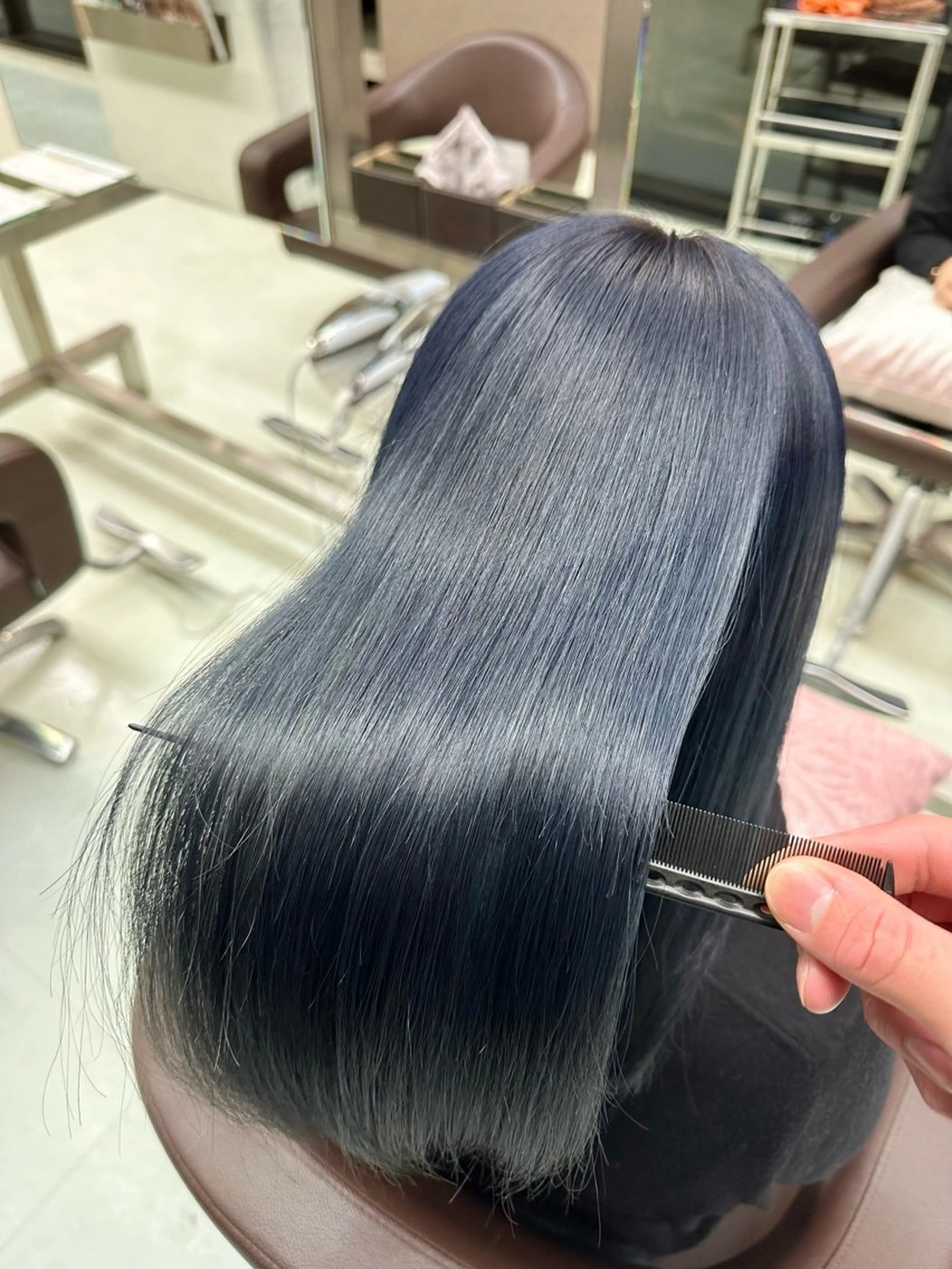 ロング カラー 似合わせショート/ くびれショート/西宮のヘアスタイル