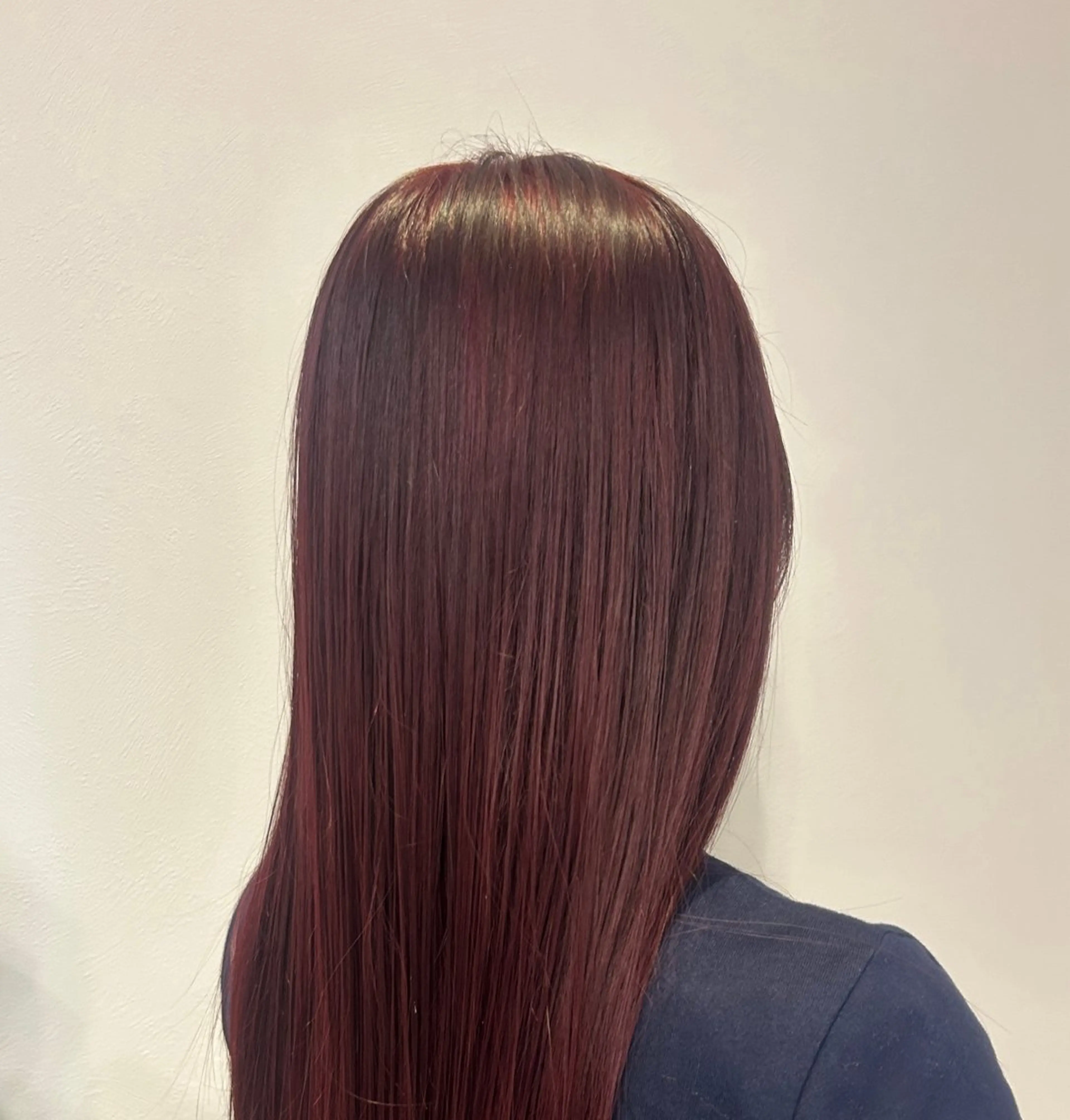 カラー レッドカラー 今村 光希のヘアスタイル