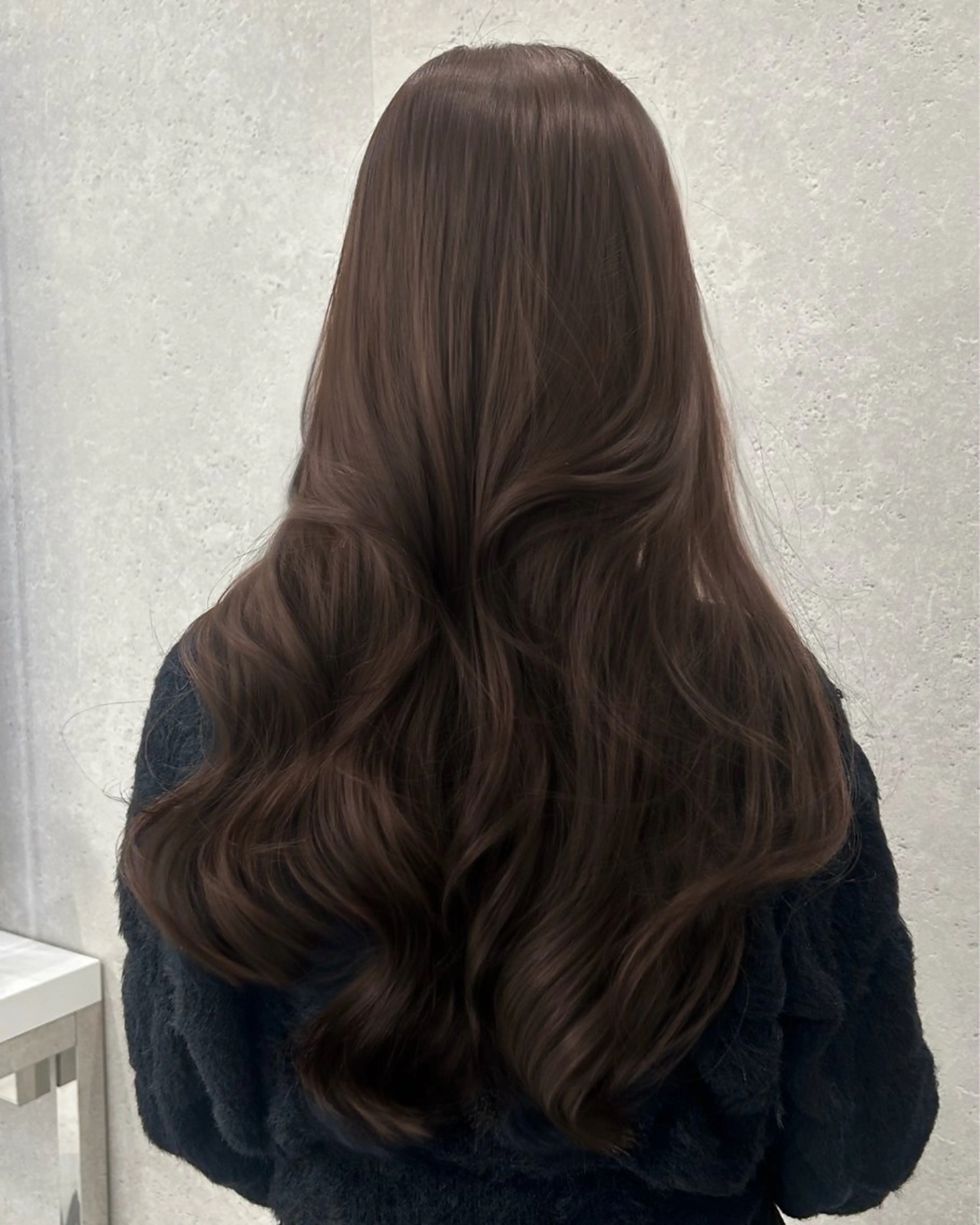 ロング カラー ヘアアレンジ ブラウンカラー 透明感カラー カット ヘアカラー トリートメント トレンド韓国風カラー 💎ホウト💎のヘアスタイル