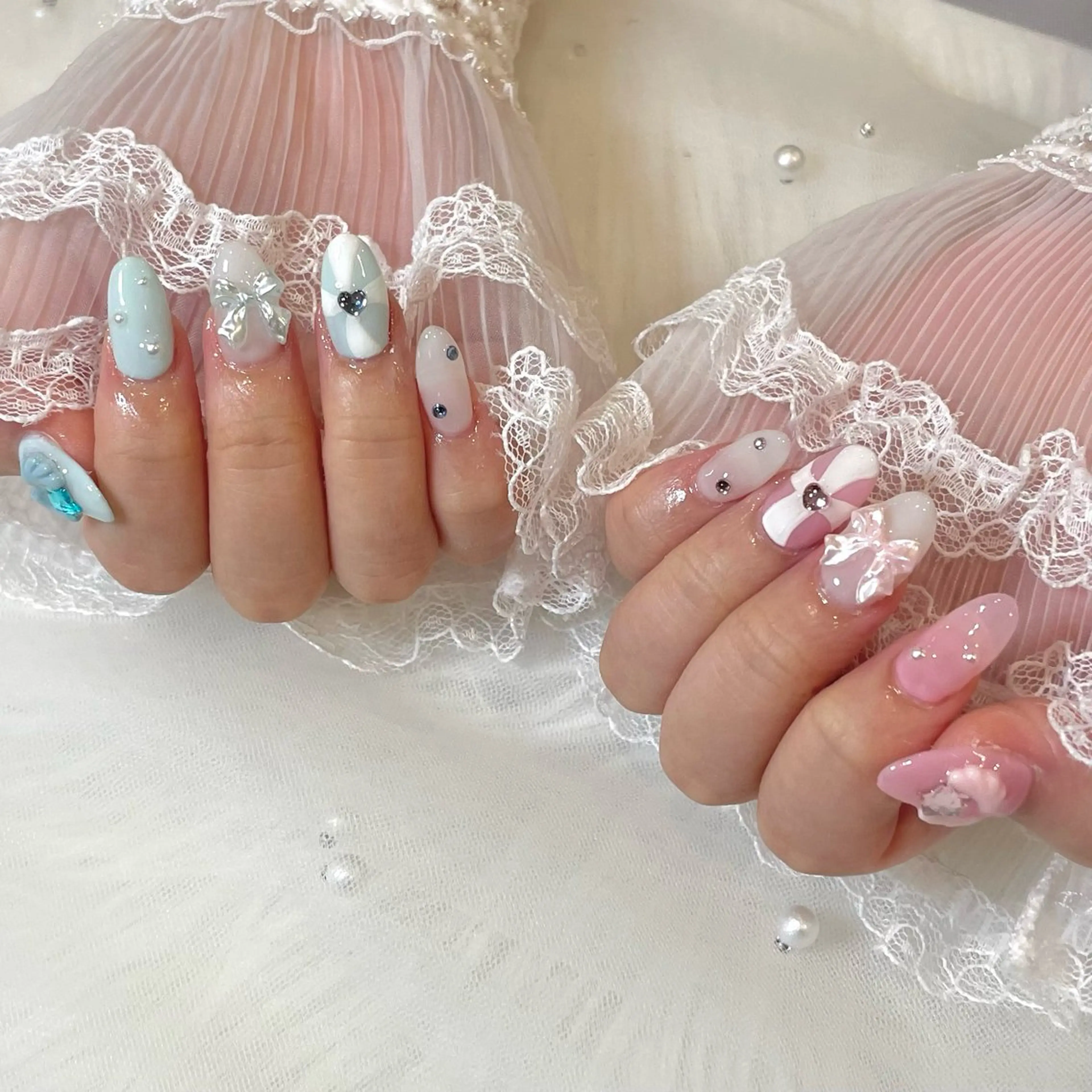 ネイル ハンドネイル yurika 🌷.*･ﾟのネイルデザイン