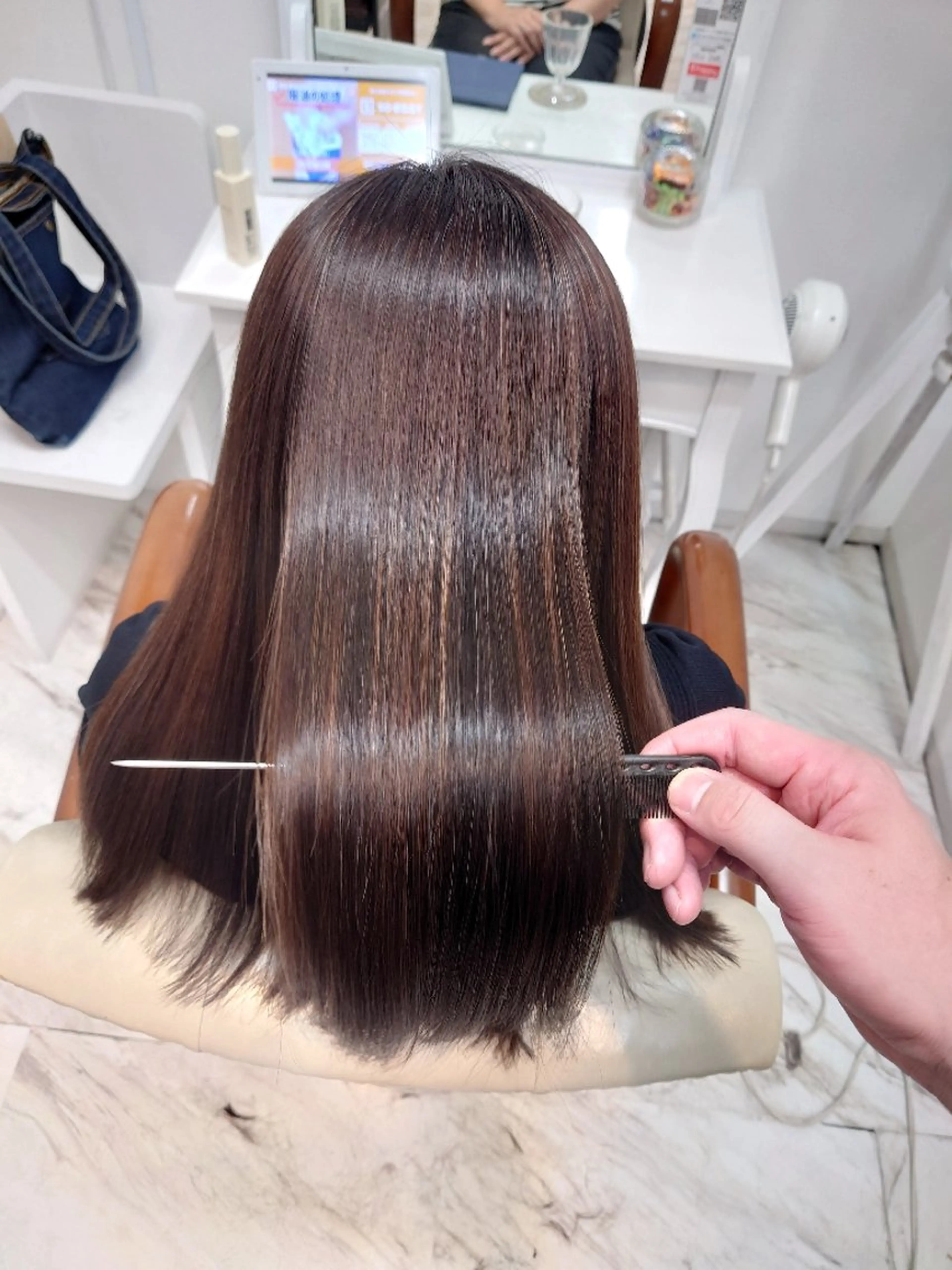 ロング カラー カット ヘアカラー トリートメント MAX BEAUTY GINZA所属・髪質改善🌸美髪矯正 /癖毛🌸山田 隆介のヘアスタイル