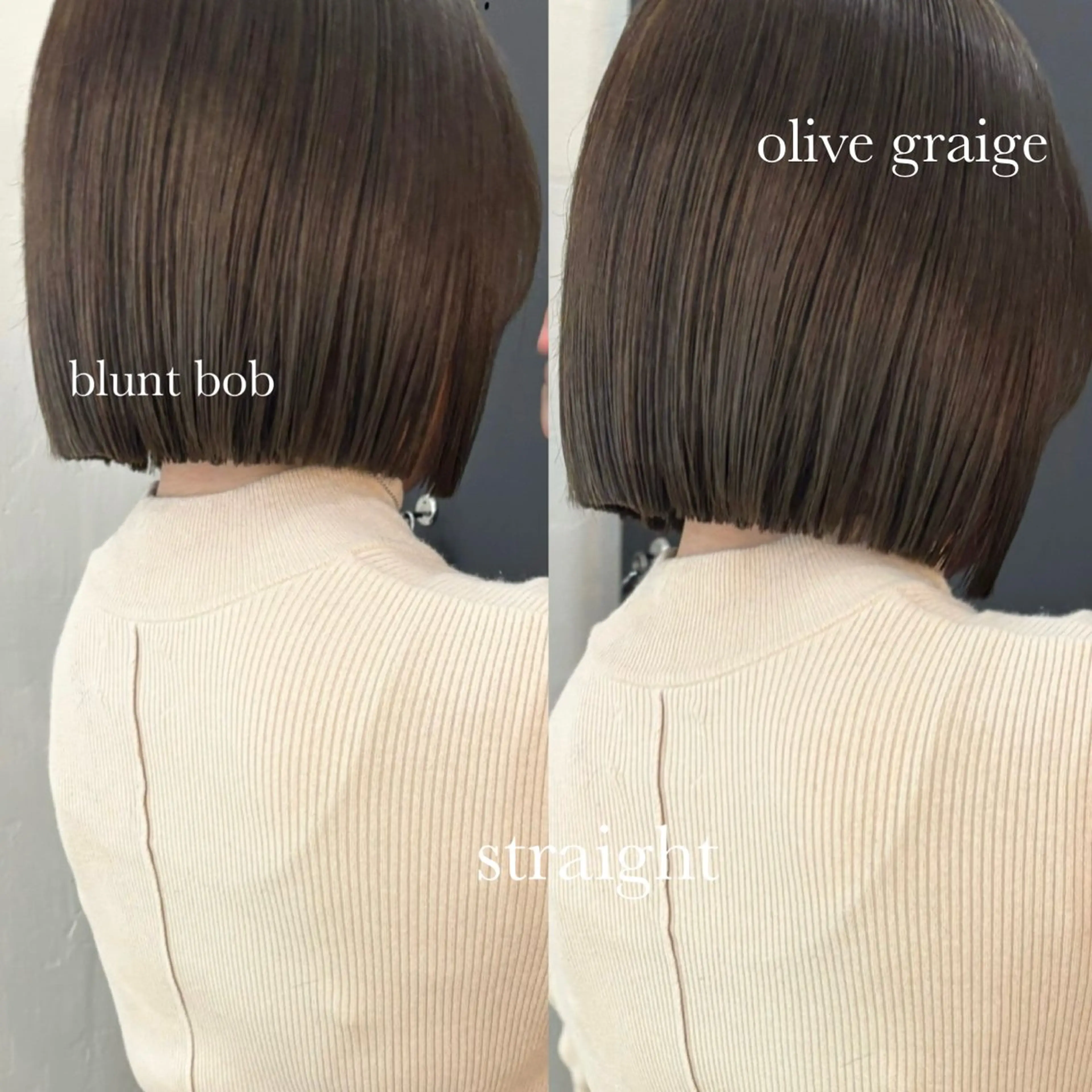 ミディアム カラー カット ヘアカラー ⌇透明感color 🌹ᴍᴇɢᴜᴍɪ ⌇のヘアスタイル