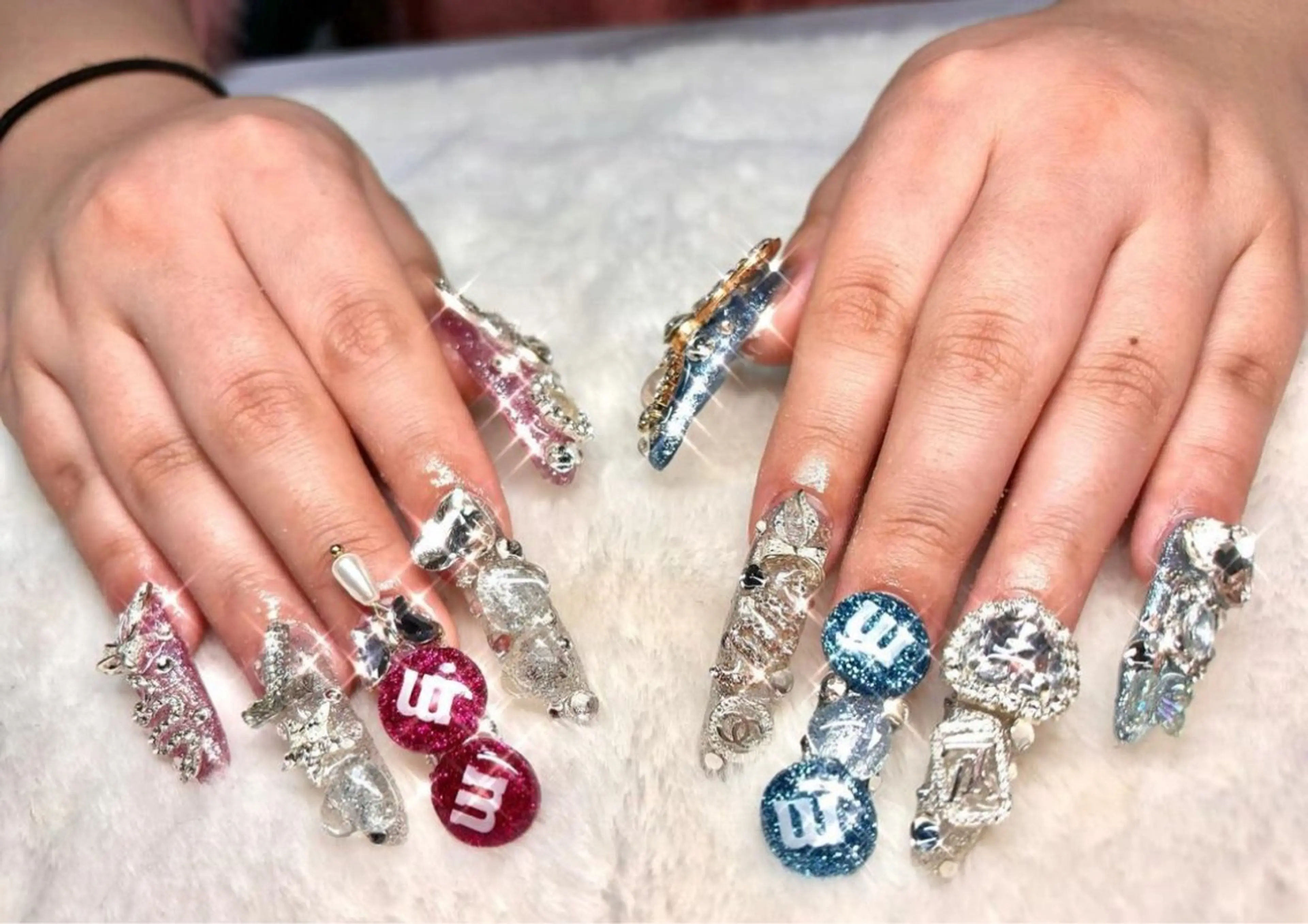 ロング kurumi nailのネイルデザイン