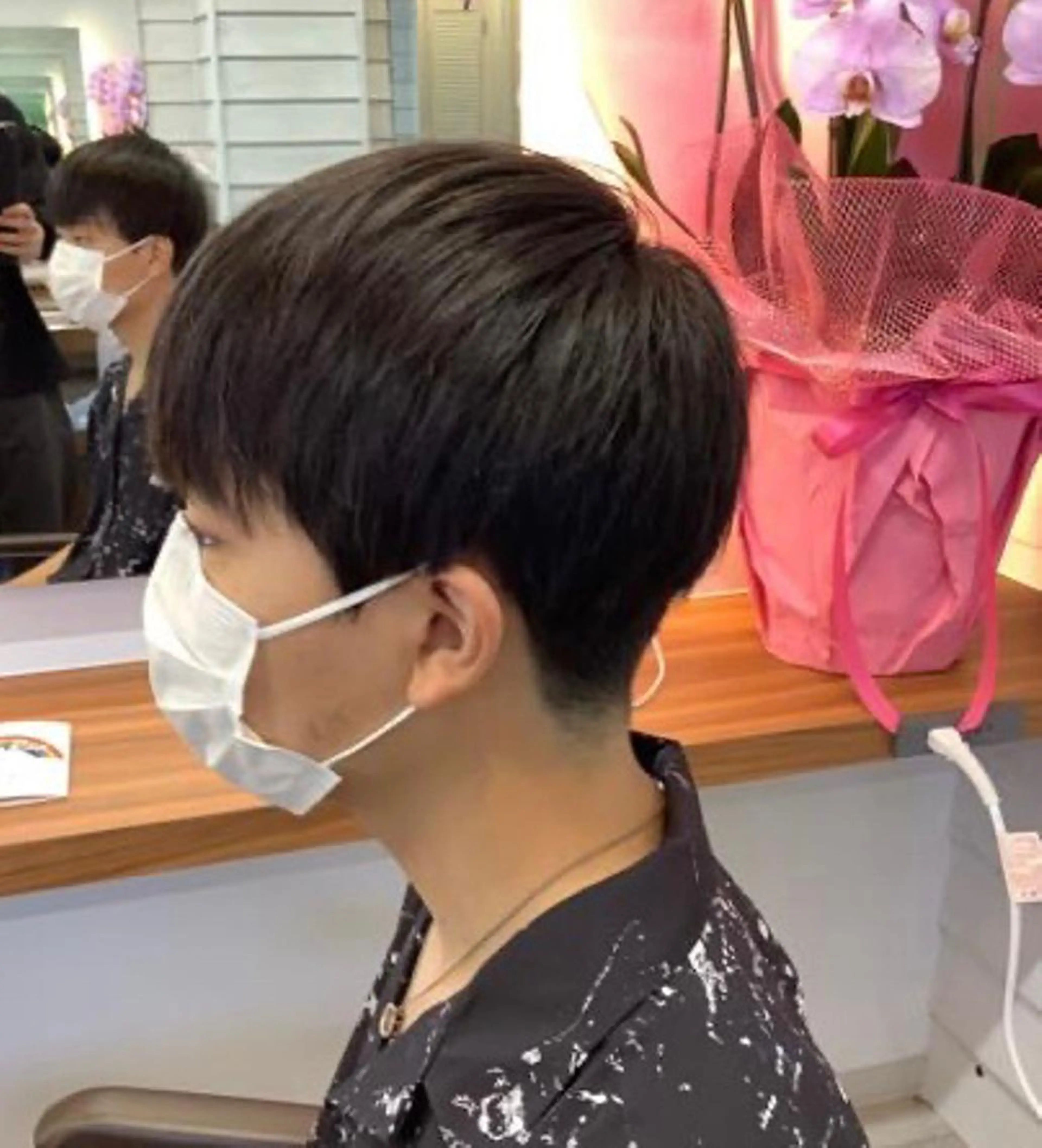 ショート 小林 崇雅　ダウンパーマのヘアスタイル