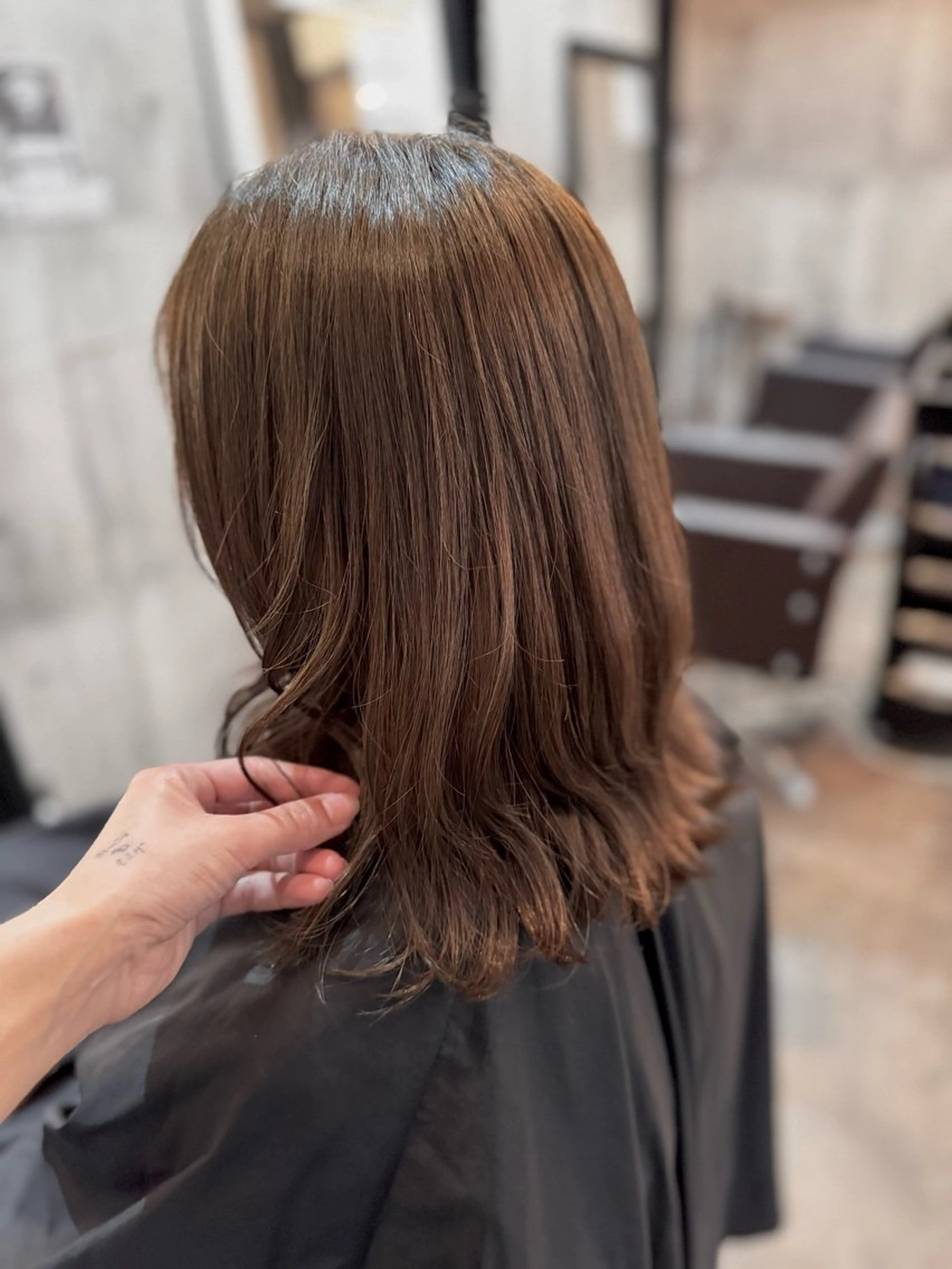 カラー 透明感カラー えりな・安心 ・丁寧な美容師🌱のヘアスタイル