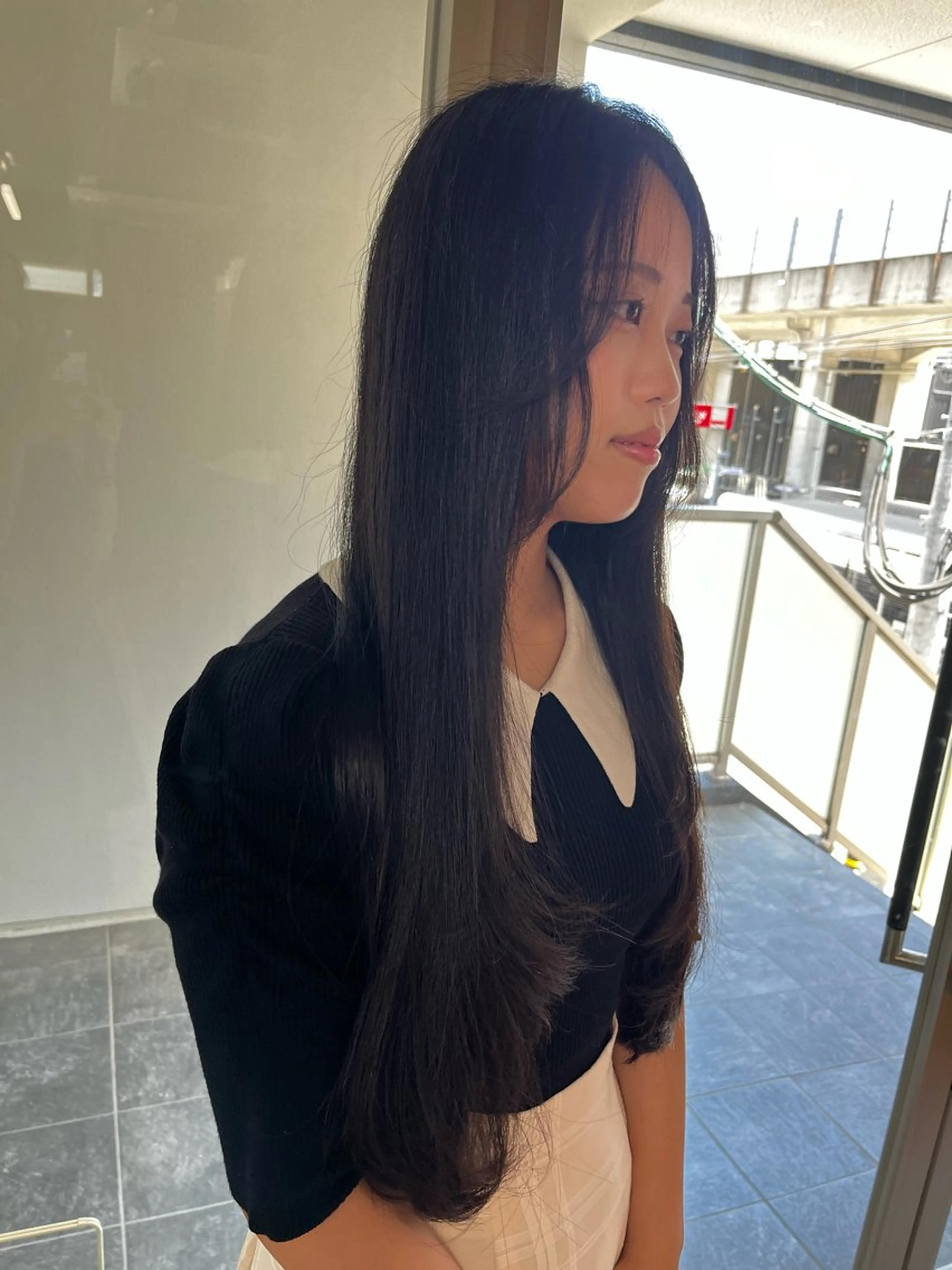 ロング ROSSO Hair＆SPA  香椎宮前店所属・SHIINA 香椎宮前店のヘアスタイル