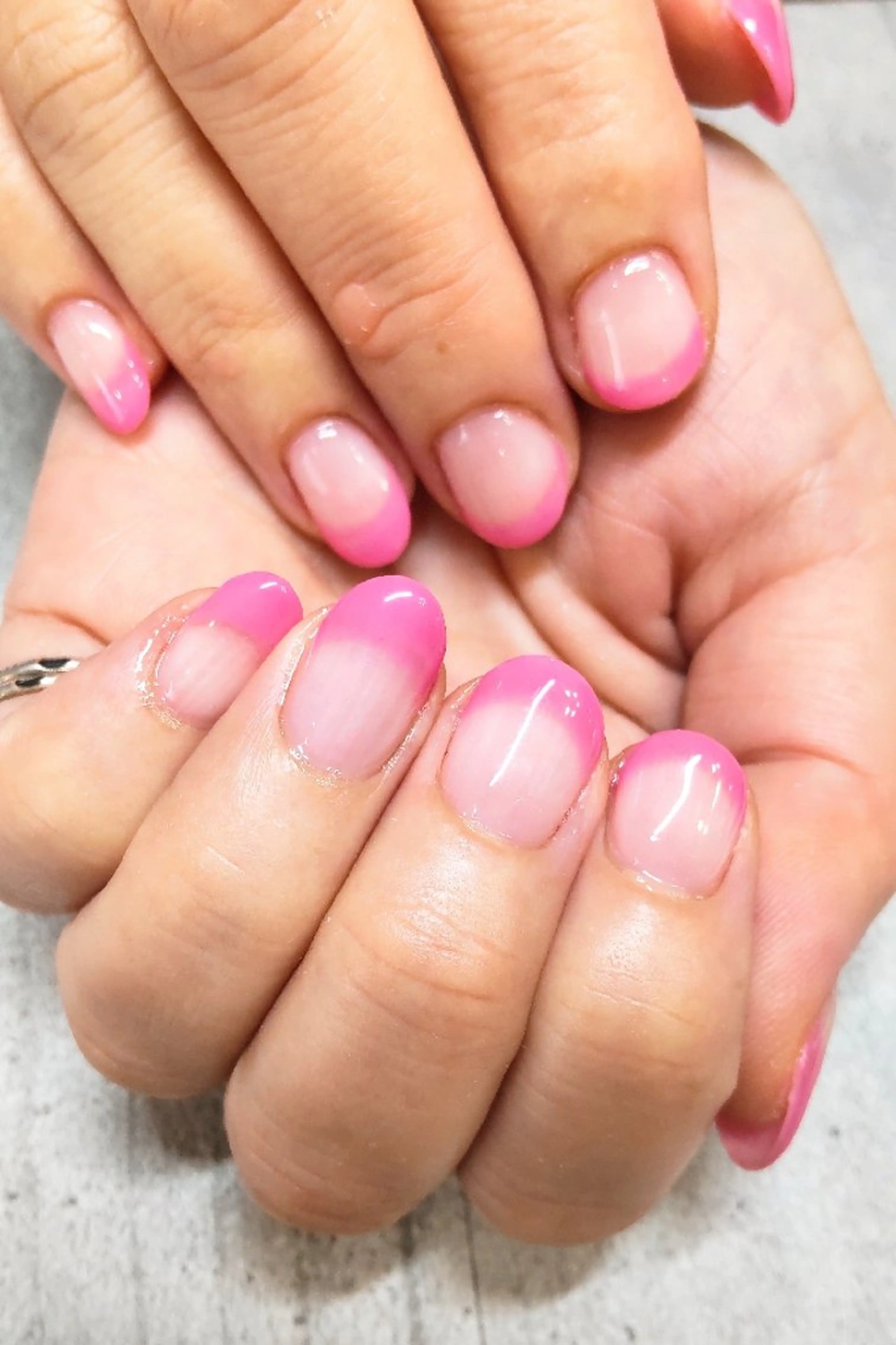 ネイル クリアネイル フレンチネイル CHOUETTE MIOのネイルデザイン