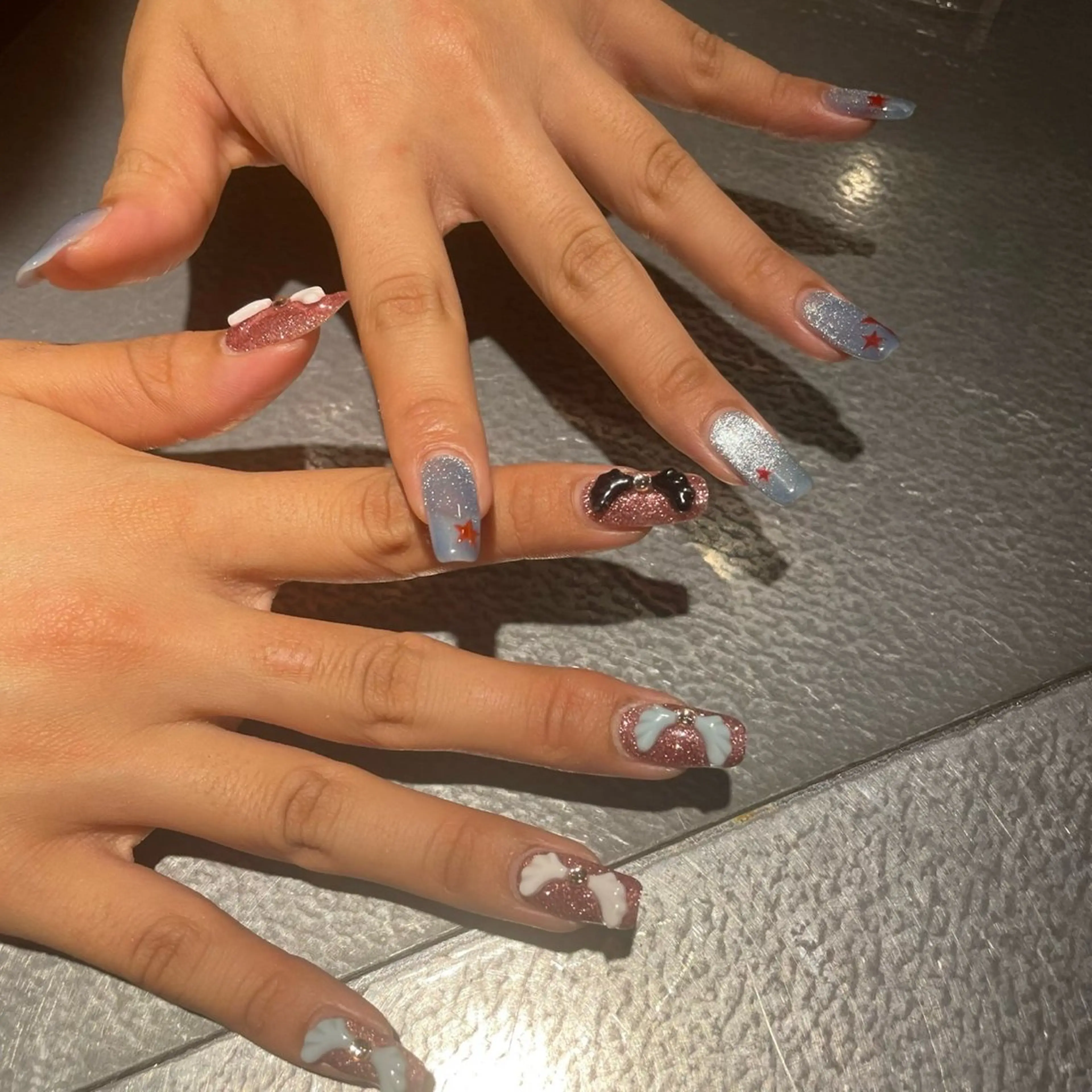 ネイル ハンドネイル atelier Telyn所属・ー 葉のネイルデザイン