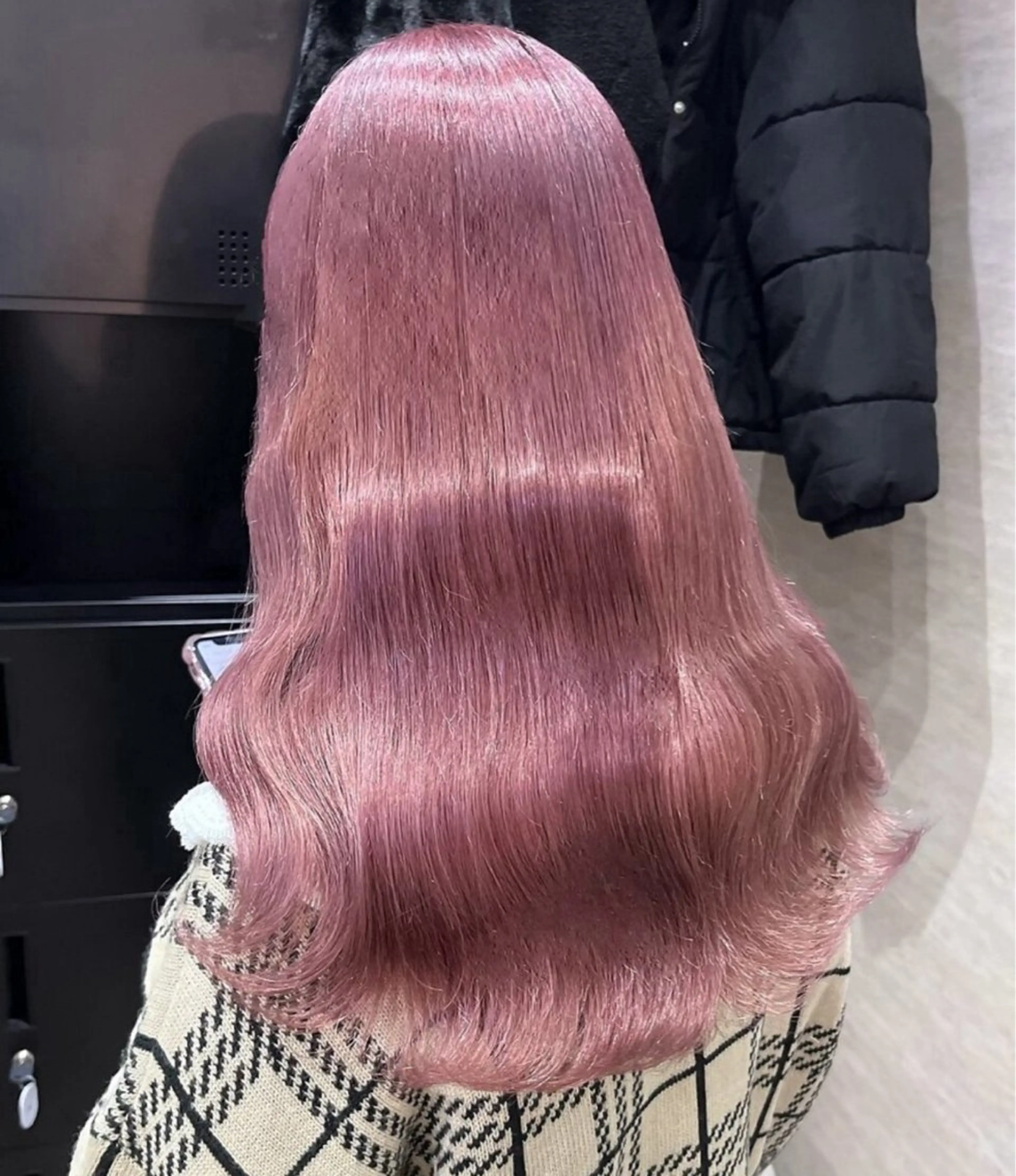 ロング カラー ブリーチ ラベンダーカラー ピンクカラー ピンクラベンダー Hina🐣 elubylovisのヘアスタイル