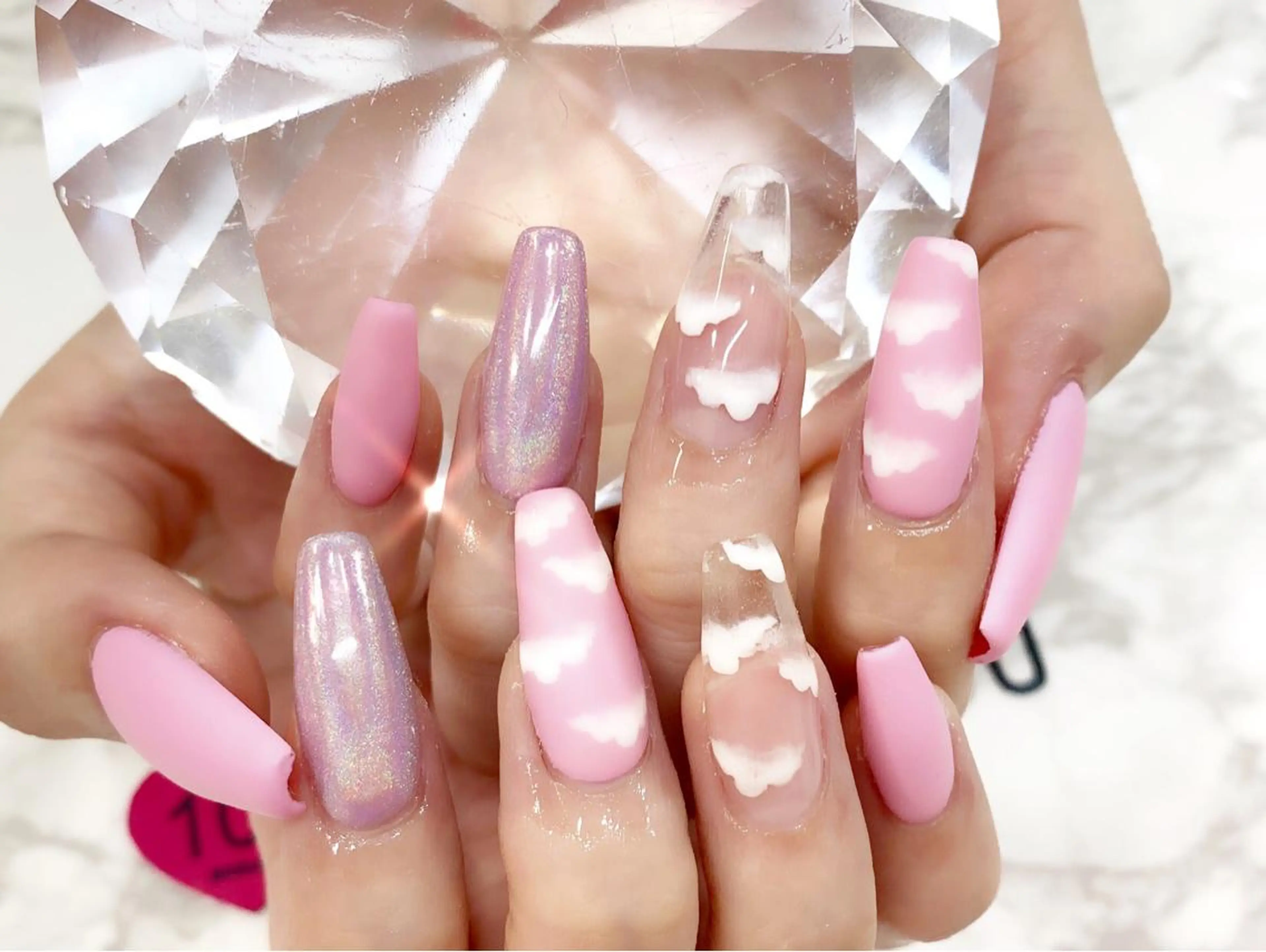 ロング カラー メンズ キッズ ネイル NAILSGOGO shibuyaのネイルデザイン