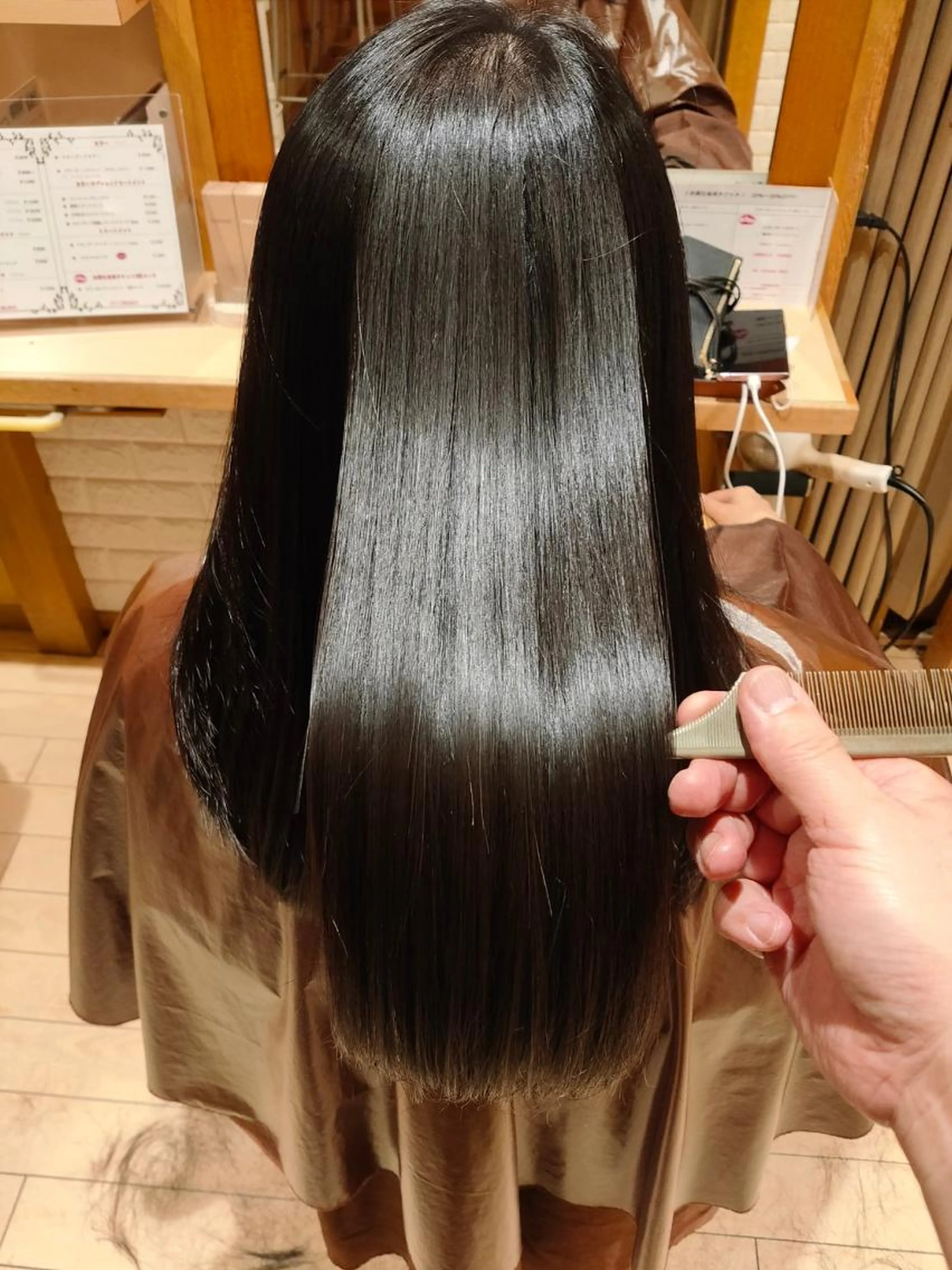🌟髪質改善活性ケラチンリラスタートリートメントの写真