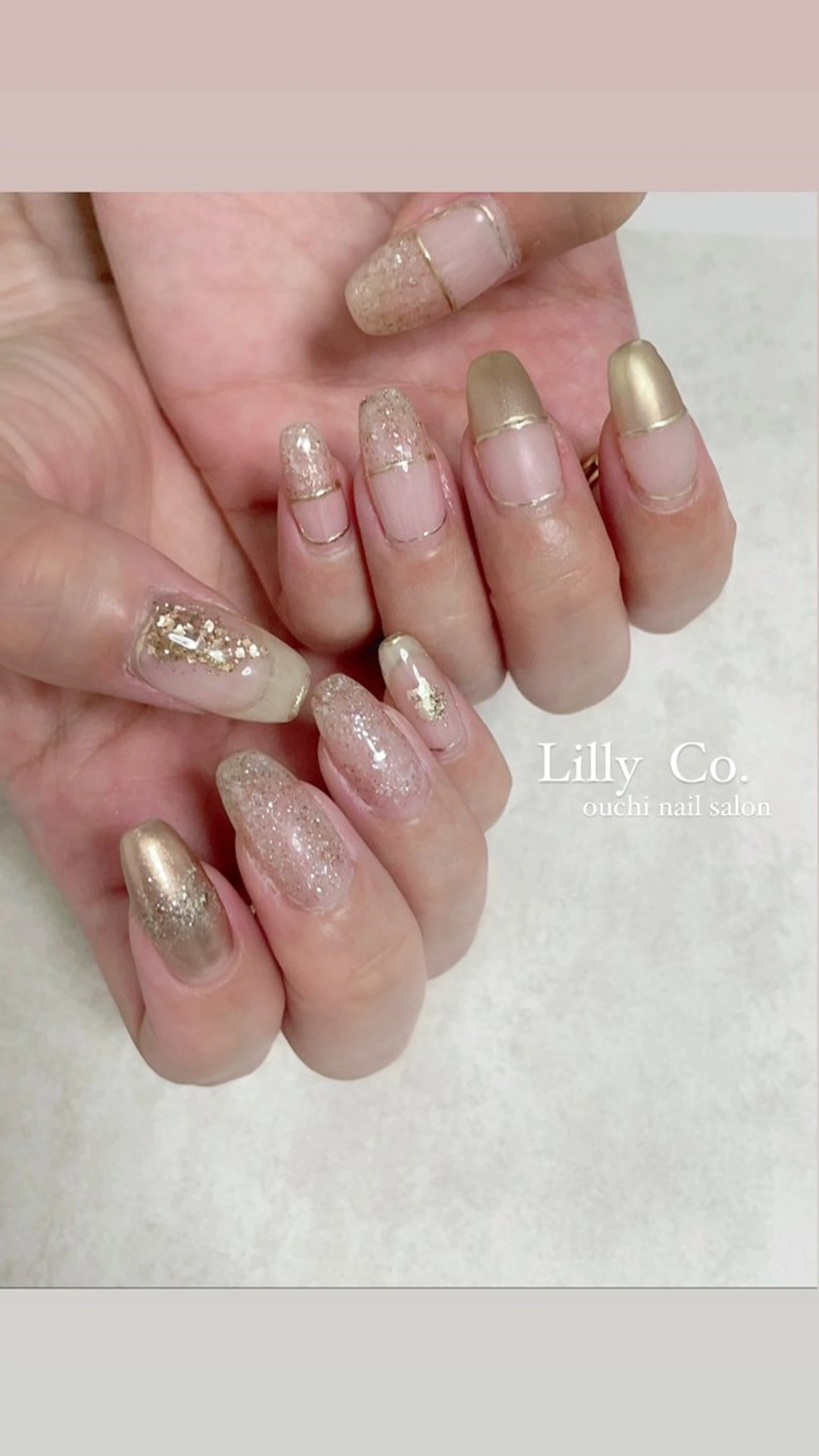 ネイル ハンドネイル ハンドケア Lilly Co.のネイルデザイン