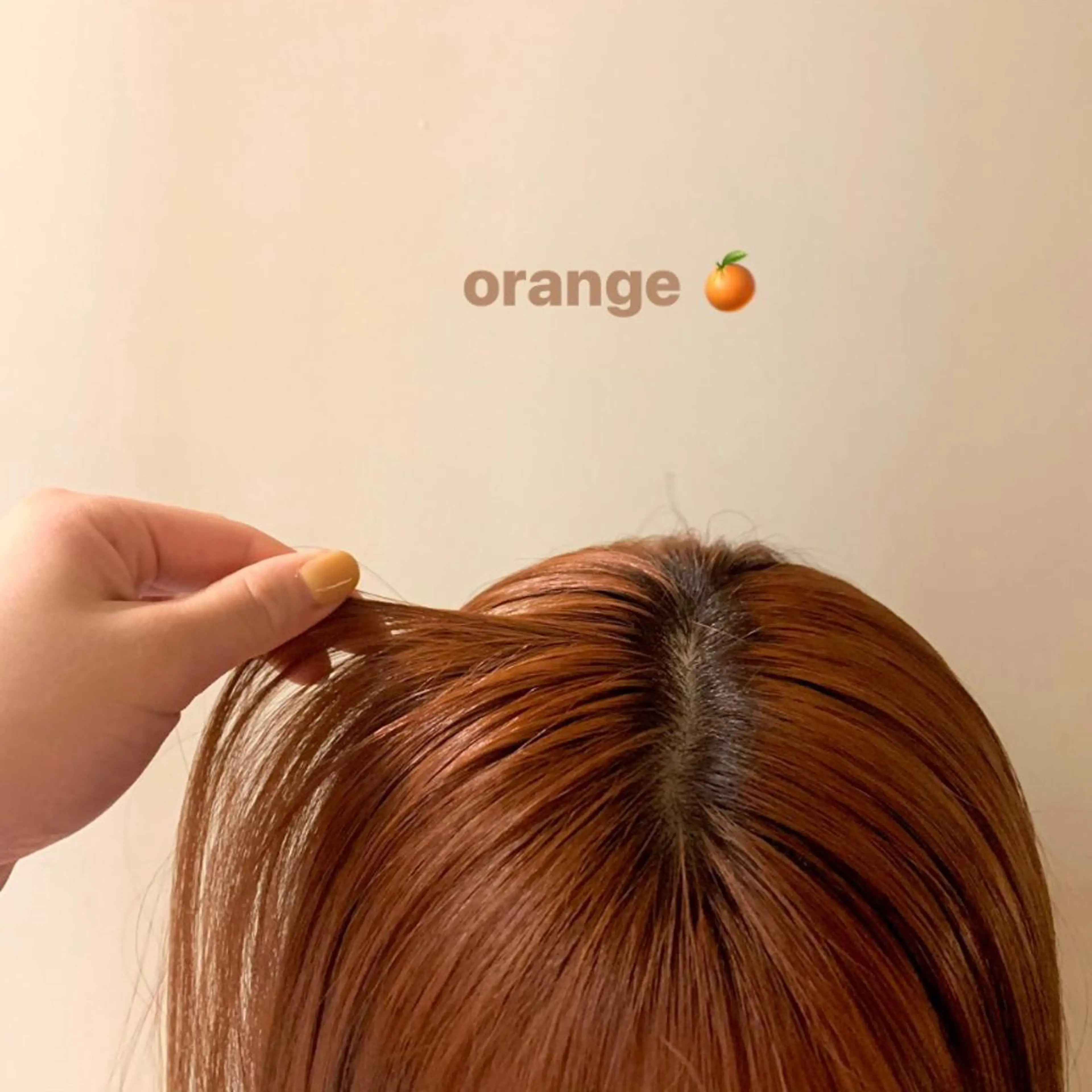 ミディアム ena/ブリーチなし 暖色・ベージュ🎀のヘアスタイル