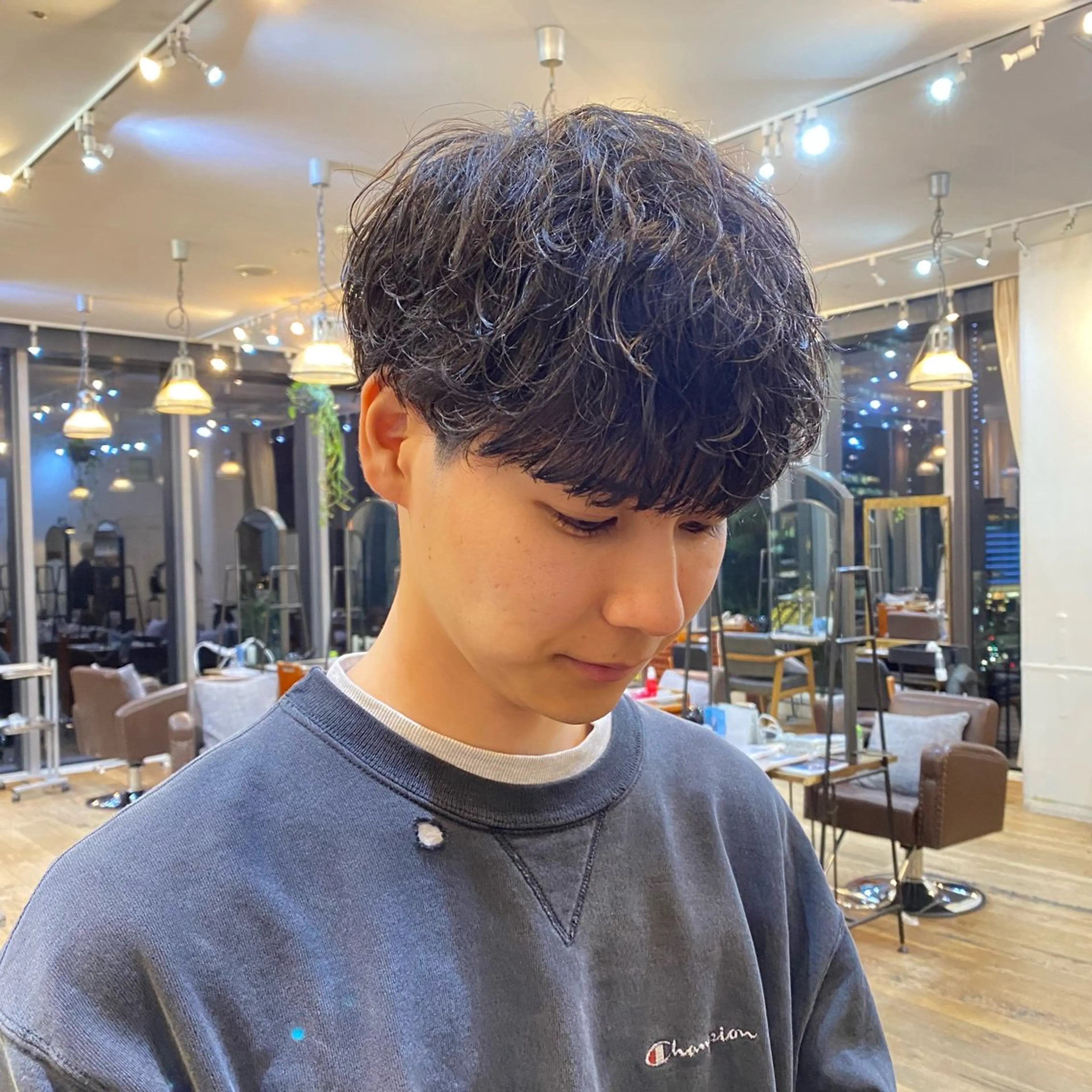 パーマ メンズ メンズパーマ カット パーマ ✩.*˚こなね /パーマモデル募集中のヘアスタイル