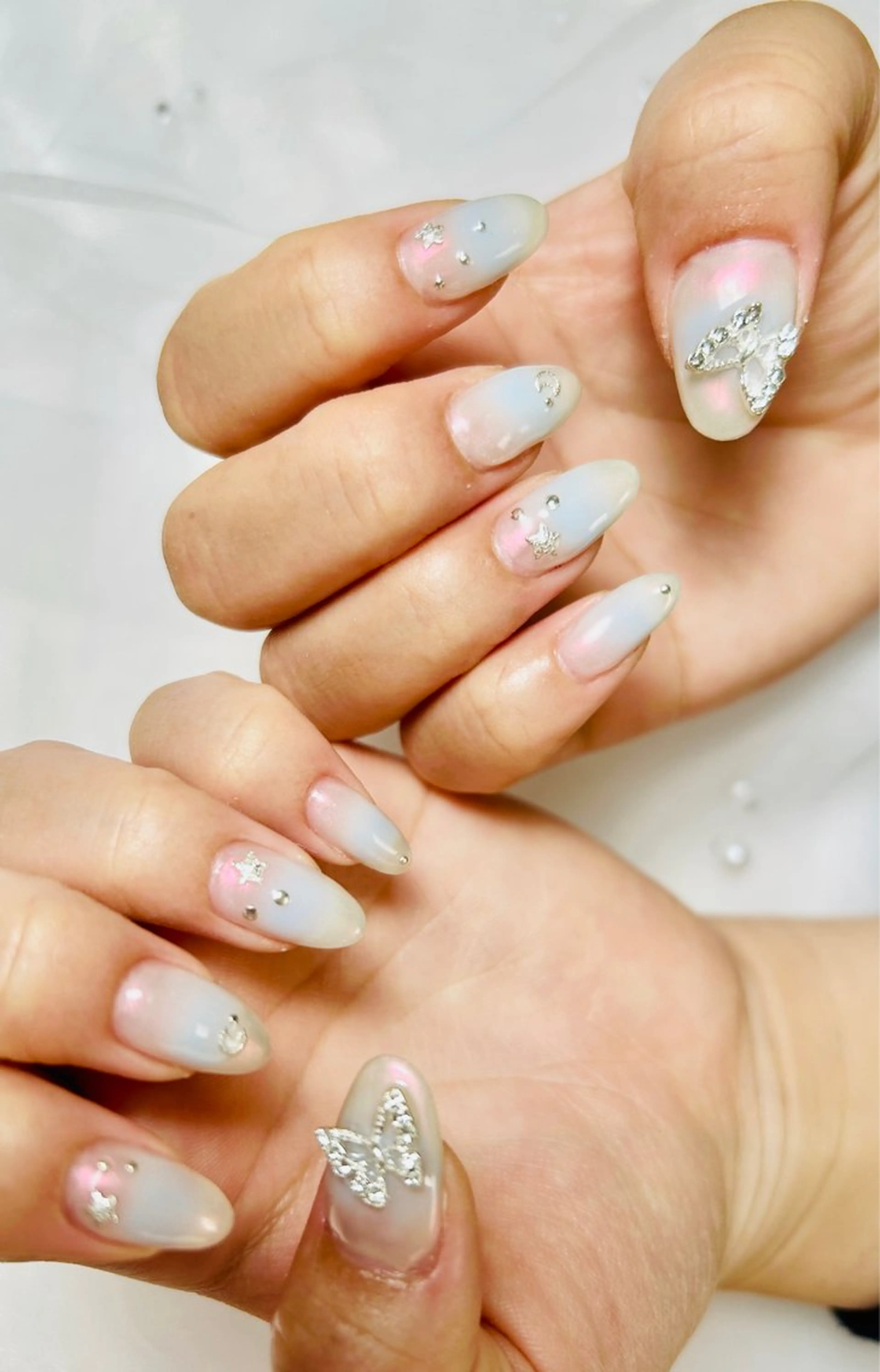 ジェルオフあり持ち込みデザイン、長さだし、亀裂補強ほ受付出来ませんの写真