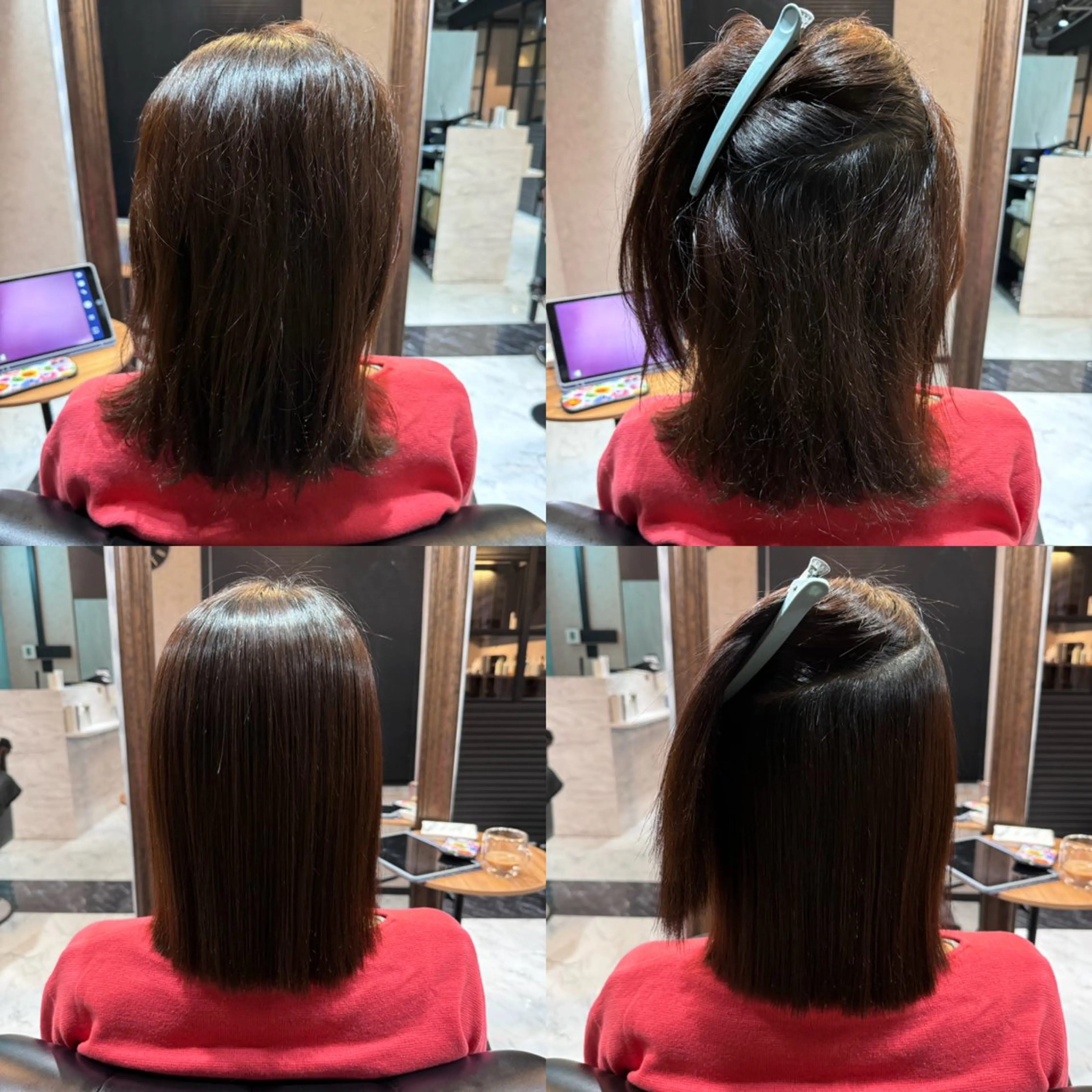 ショート 縮毛矯正 LuanaTOKYO 都築佑汰のヘアスタイル