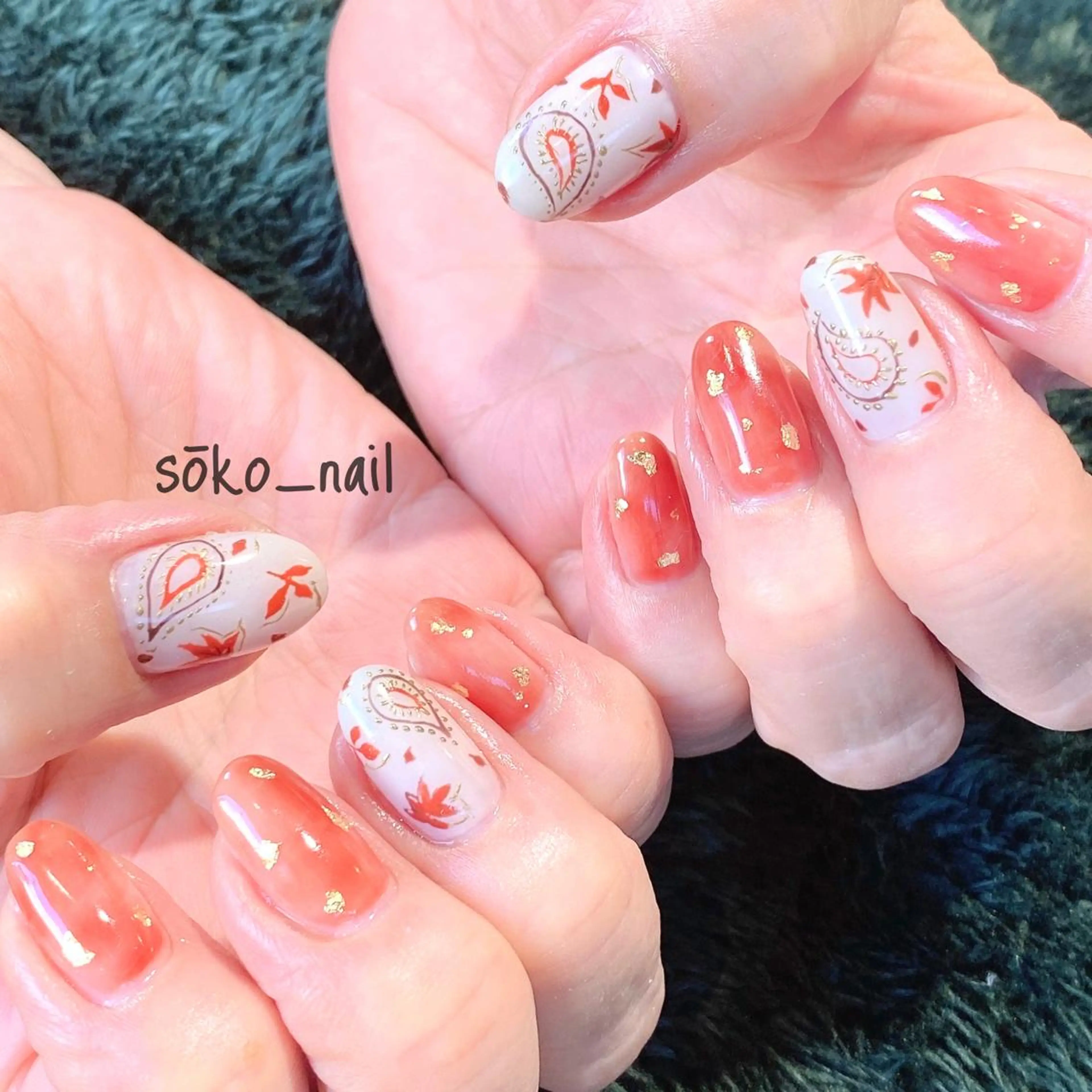 ネイル ハンドネイル sōko Hair&Nail Salon所属・megu  / sōko nailのネイルデザイン