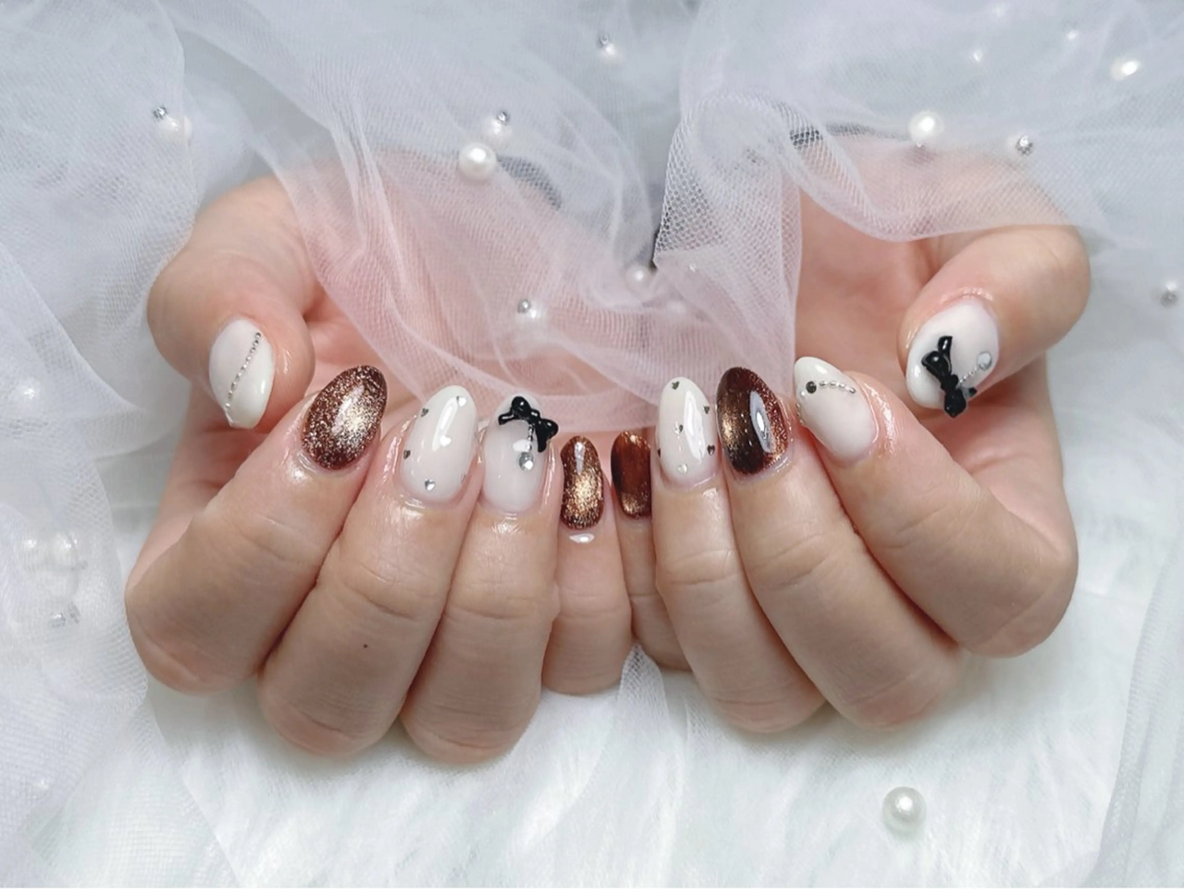ネイル 【Eclat エクラ】nail&beauty所属・Eclat〔エクラ〕 MOEKA𝜗𝜚*のネイルデザイン