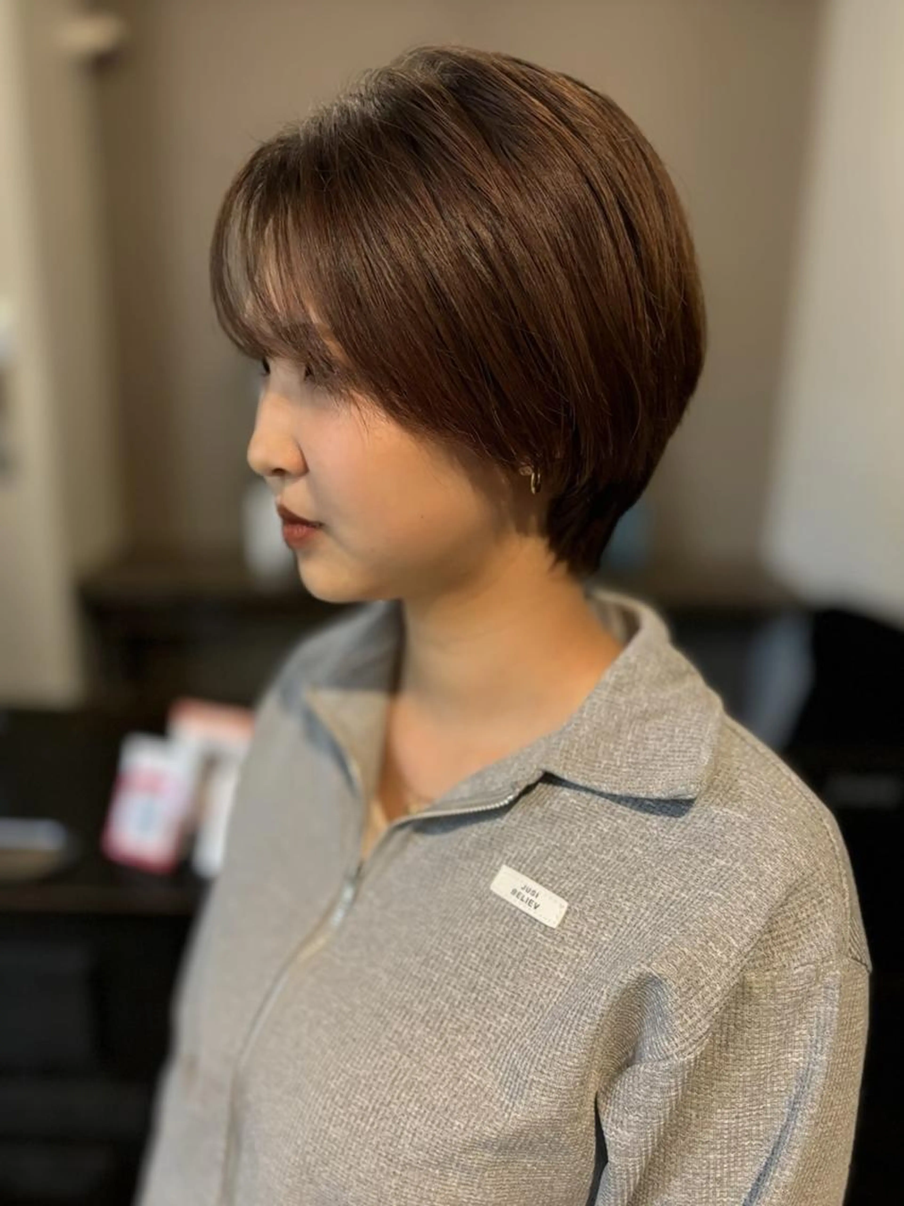 【新規限定】カットモデル（ショート）+カラーの写真
