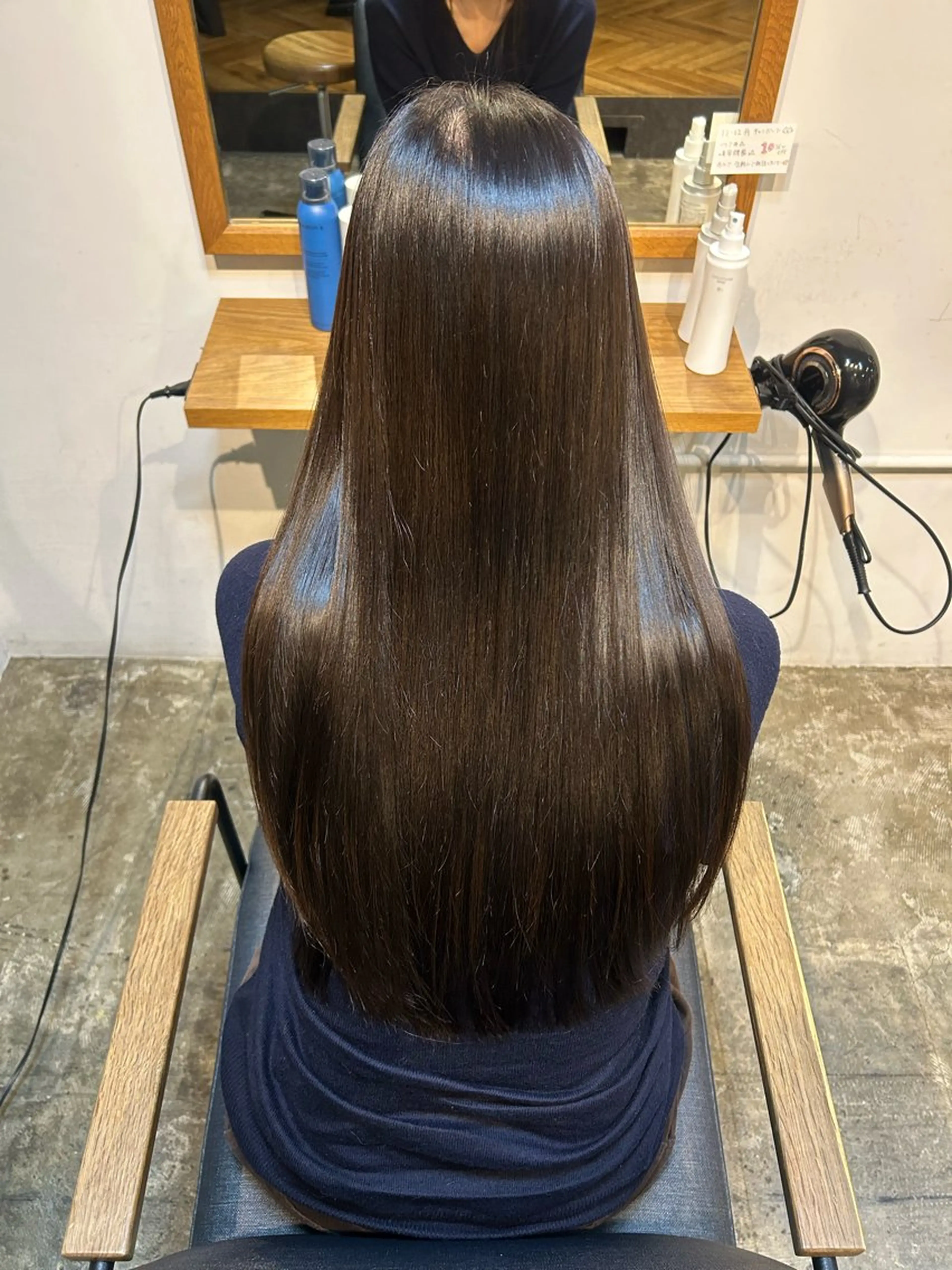 ロング ヘアカラー knock な お 烏丸御池のヘアスタイル