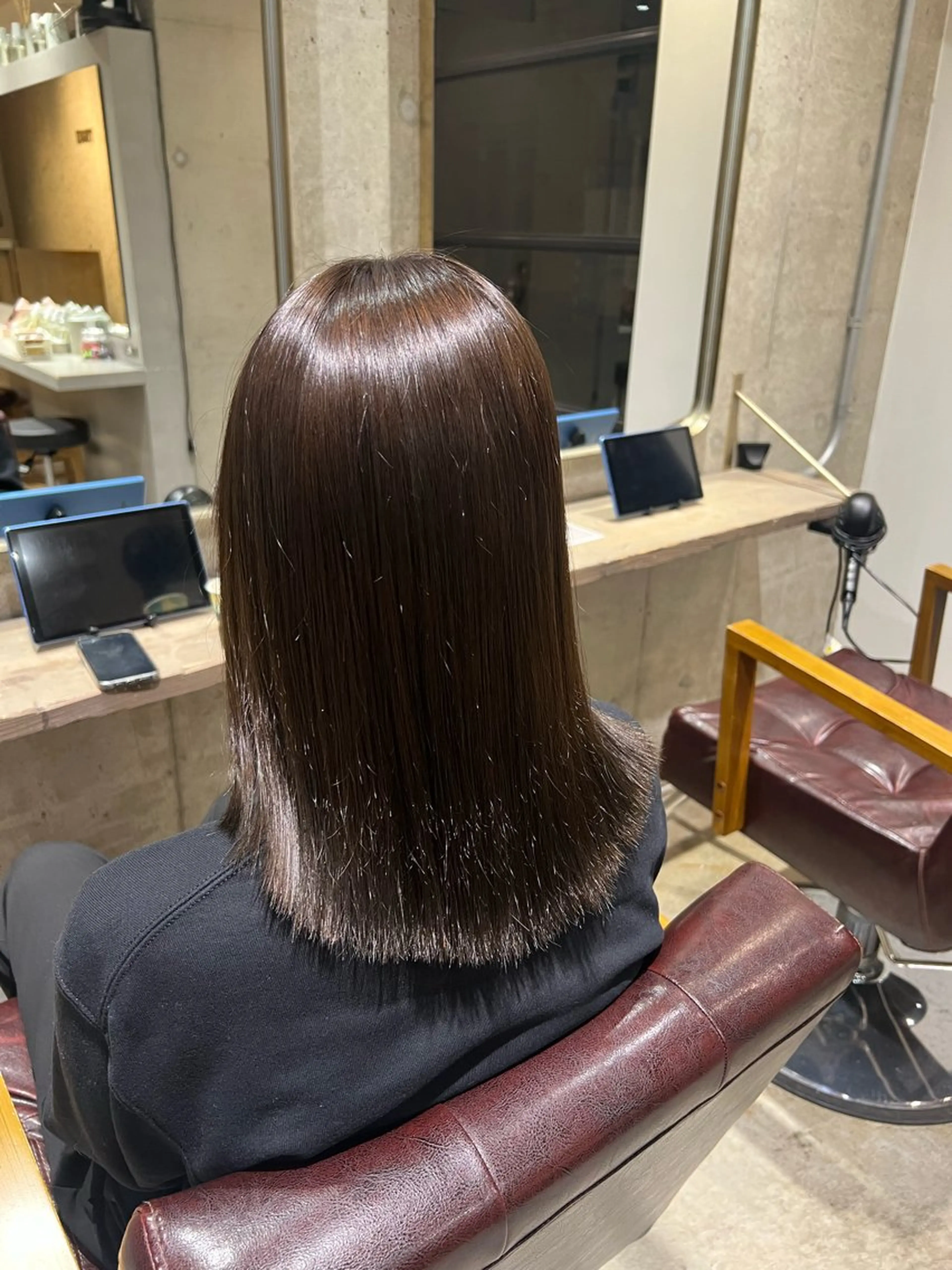 セミロング カット ヘアカラー ✨️モデル募集中✨️ 上野/神谷 冬桜弥のヘアスタイル