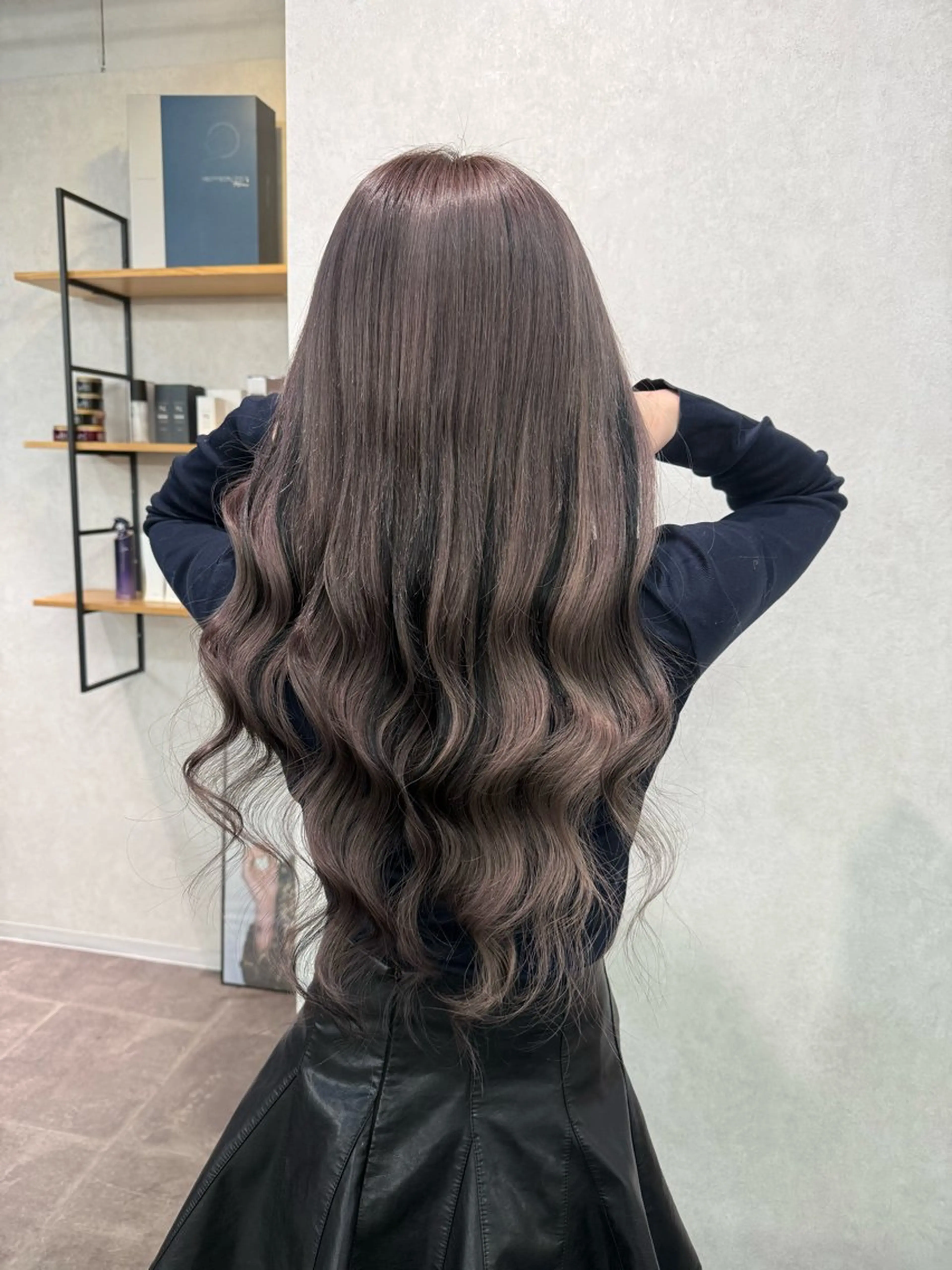 ロング シールエクステ エクステ ヘアカラー エクステ Yume ♡のヘアスタイル