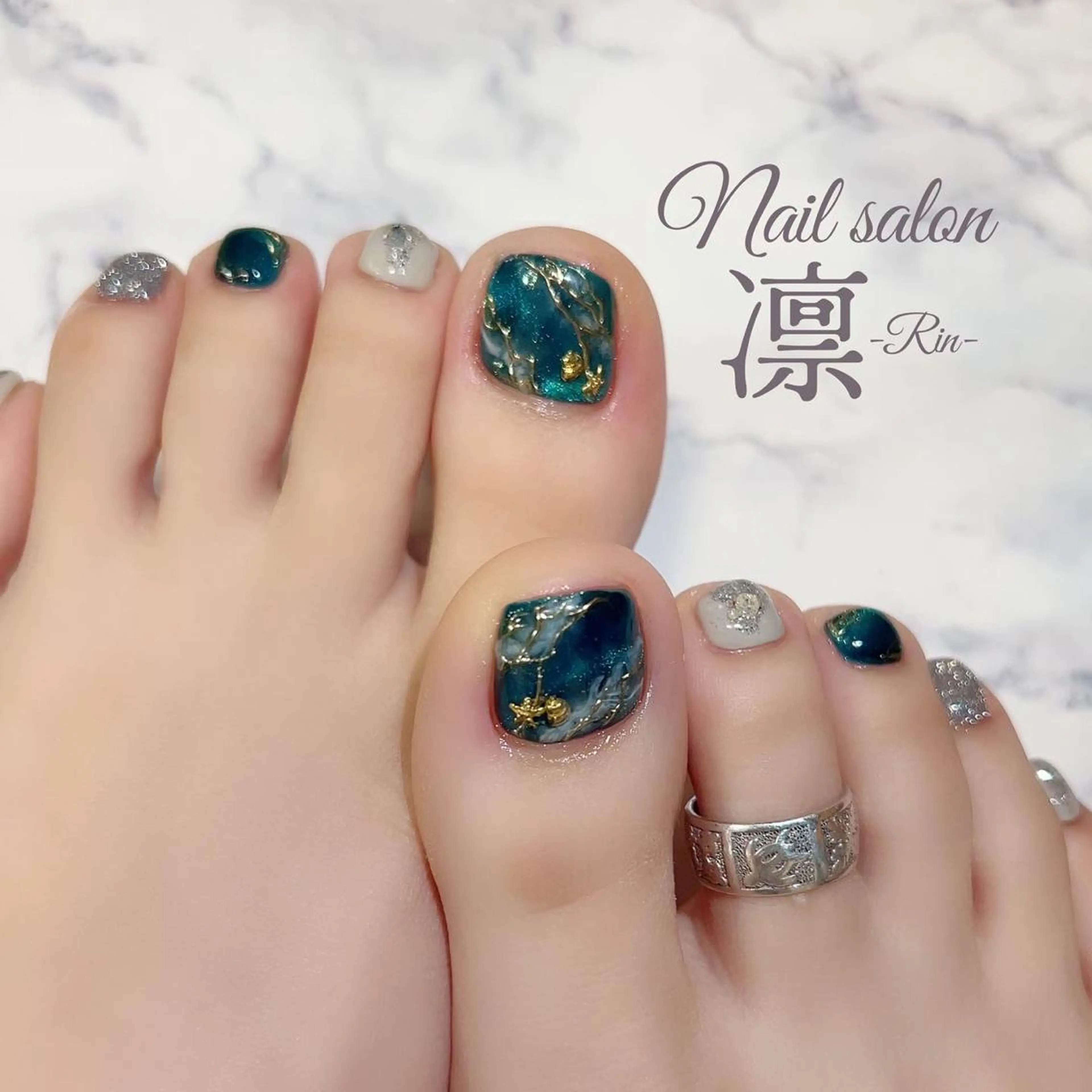 ネイル フットネイル private salon凛のネイルデザイン