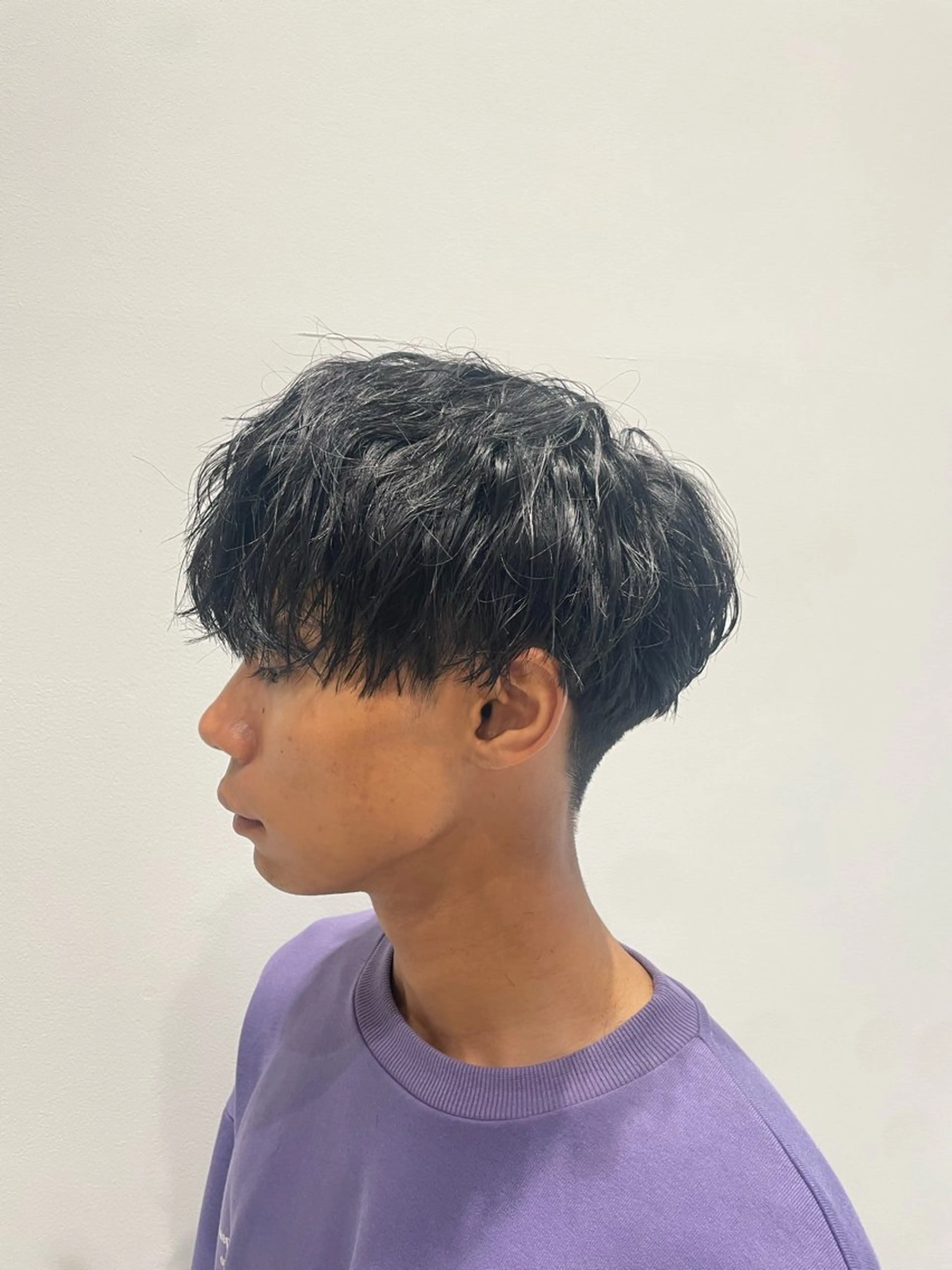 パーマ メンズ 無料ショートモデル 募集中❗️秋山ひらいのヘアスタイル