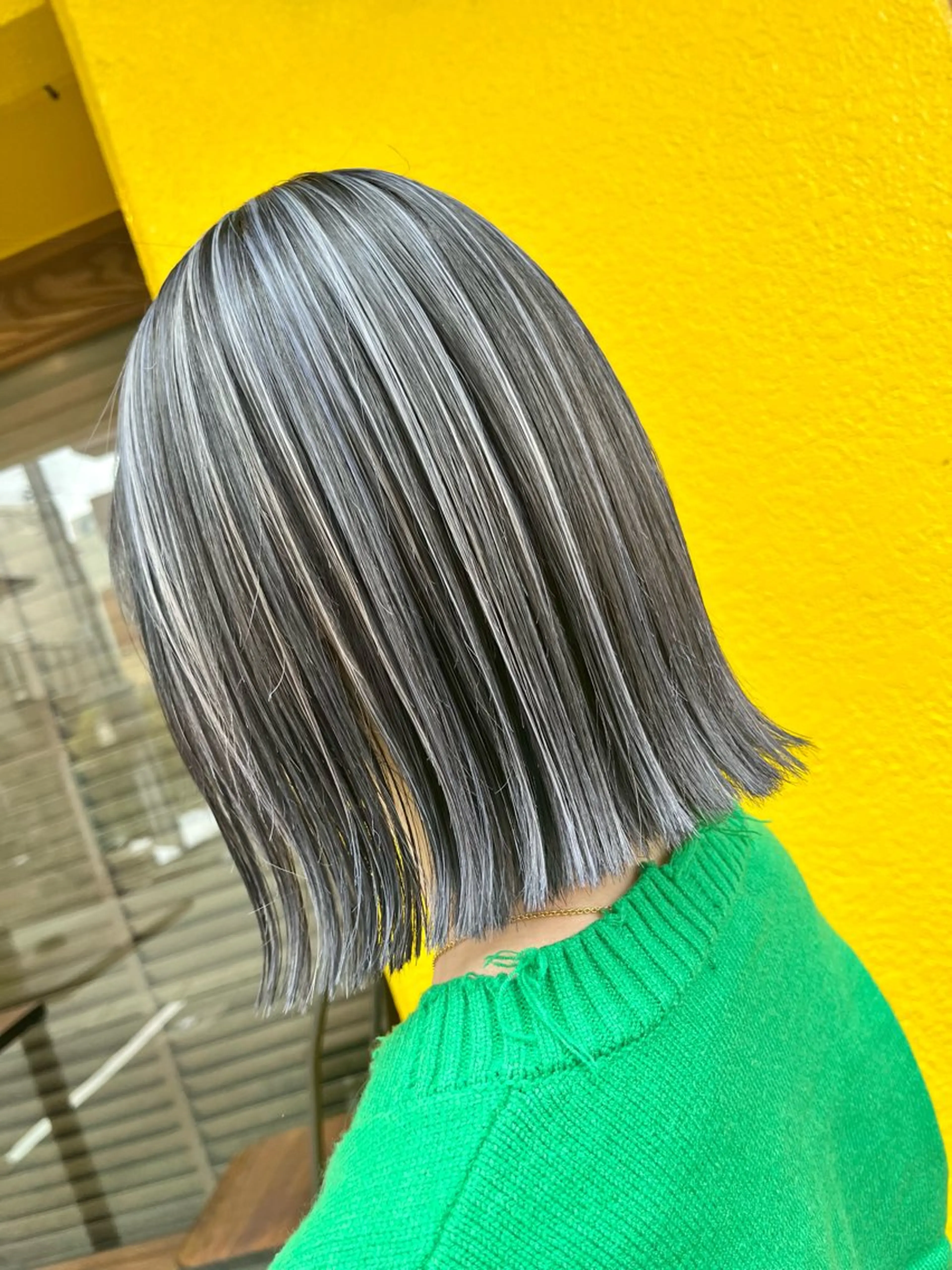 ショート カラー ハイライトカラー ハイライト カット ヘアカラー 瀬川 響音のヘアスタイル