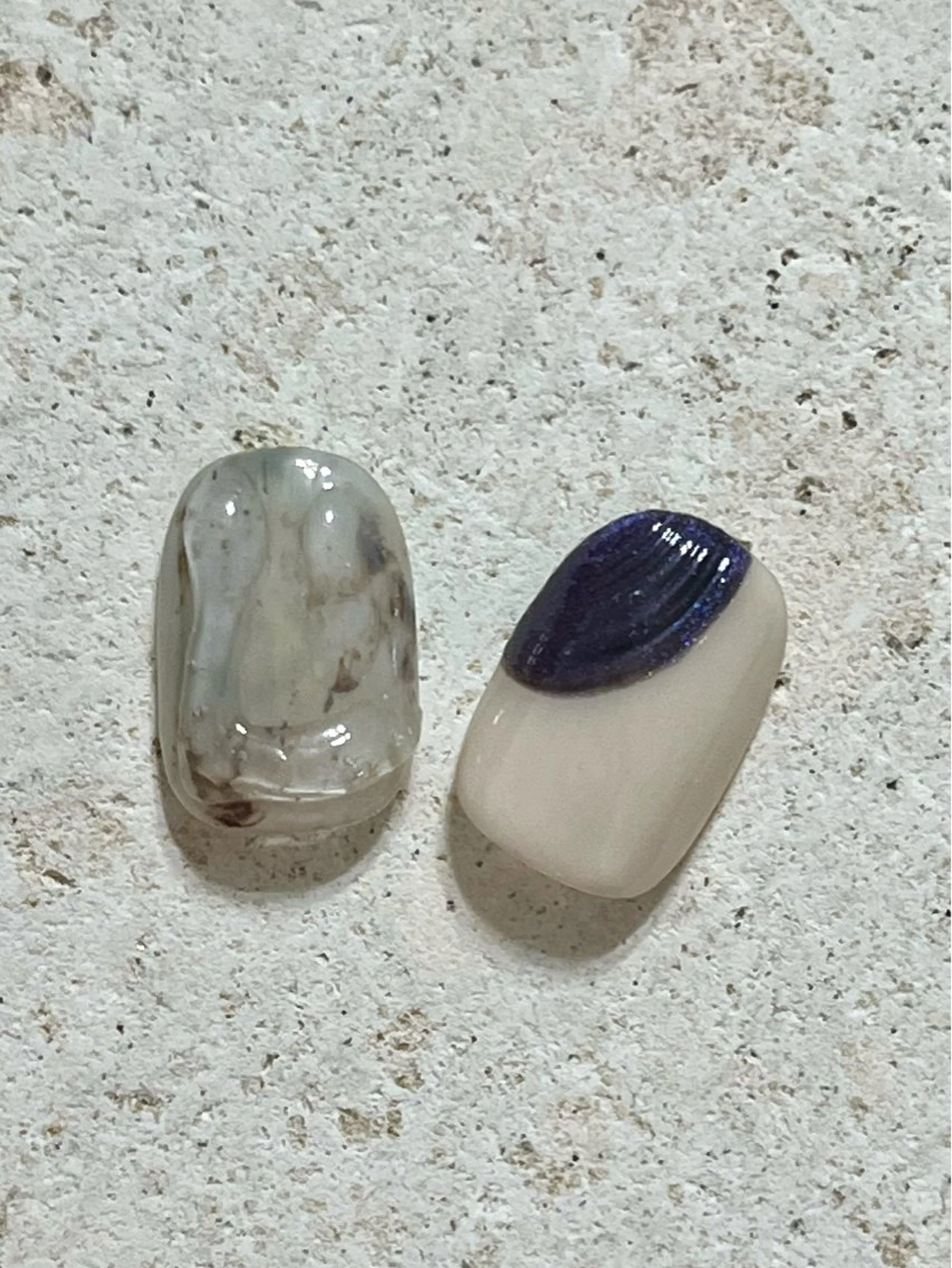 ネイル アートネイル マグネットネイル ニュアンスネイル ワンカラーネイル HUU.所属・HUU. riko 二俣川のネイルデザイン