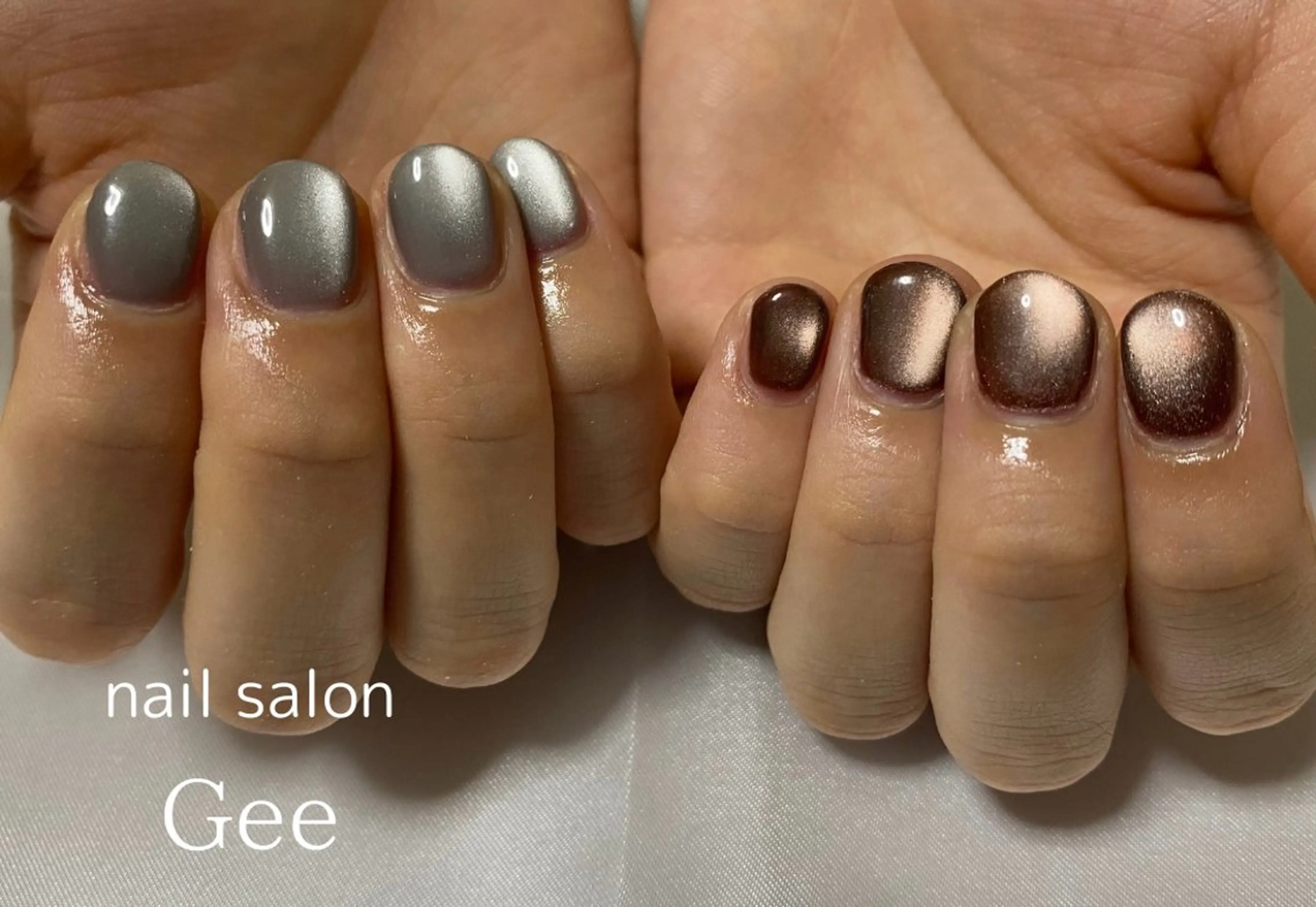ネイル マグネットネイル nail salon geeのネイルデザイン
