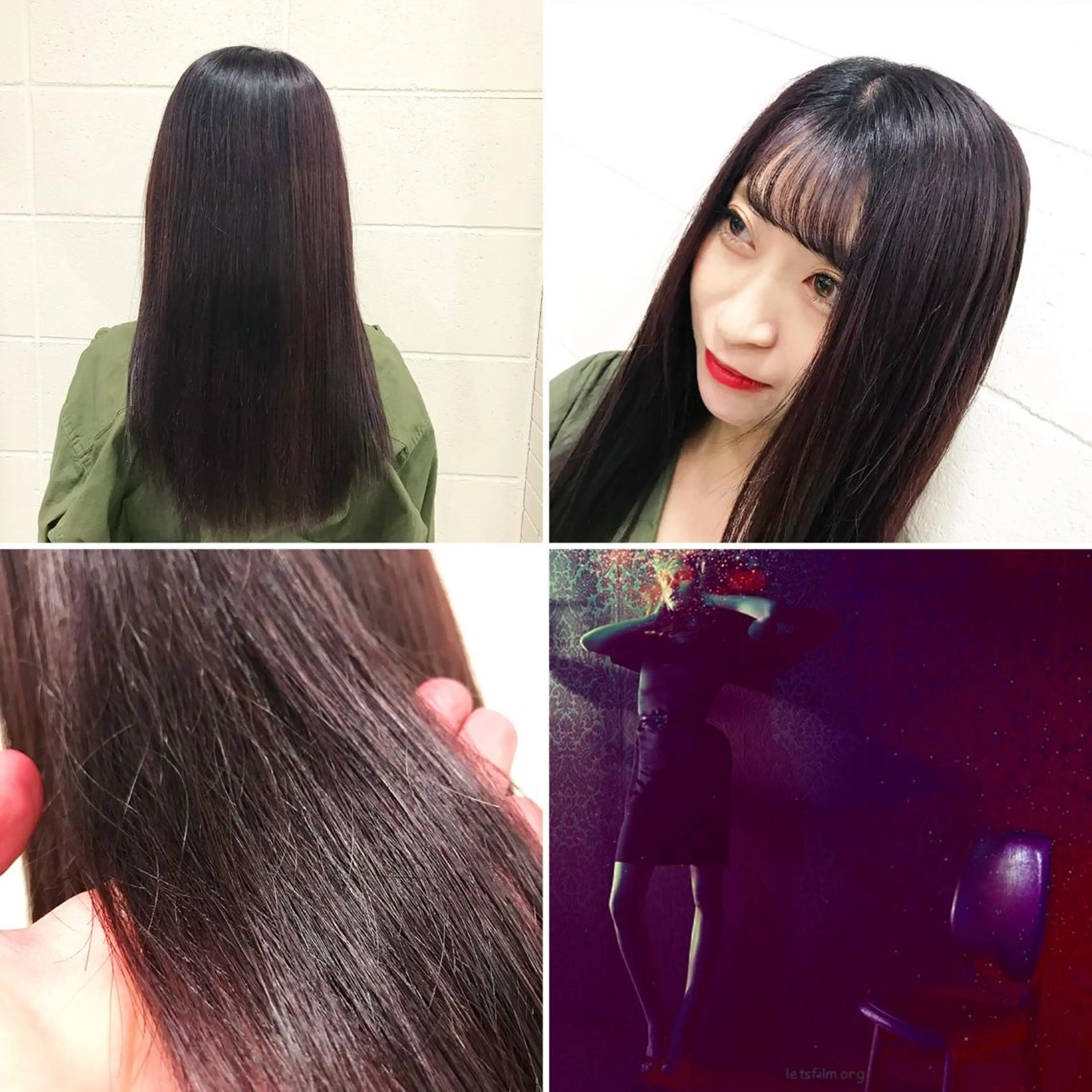 セミロング カラー "PEPPU "所属・派手髪、ハイトーン ショートヘアShinのヘアスタイル