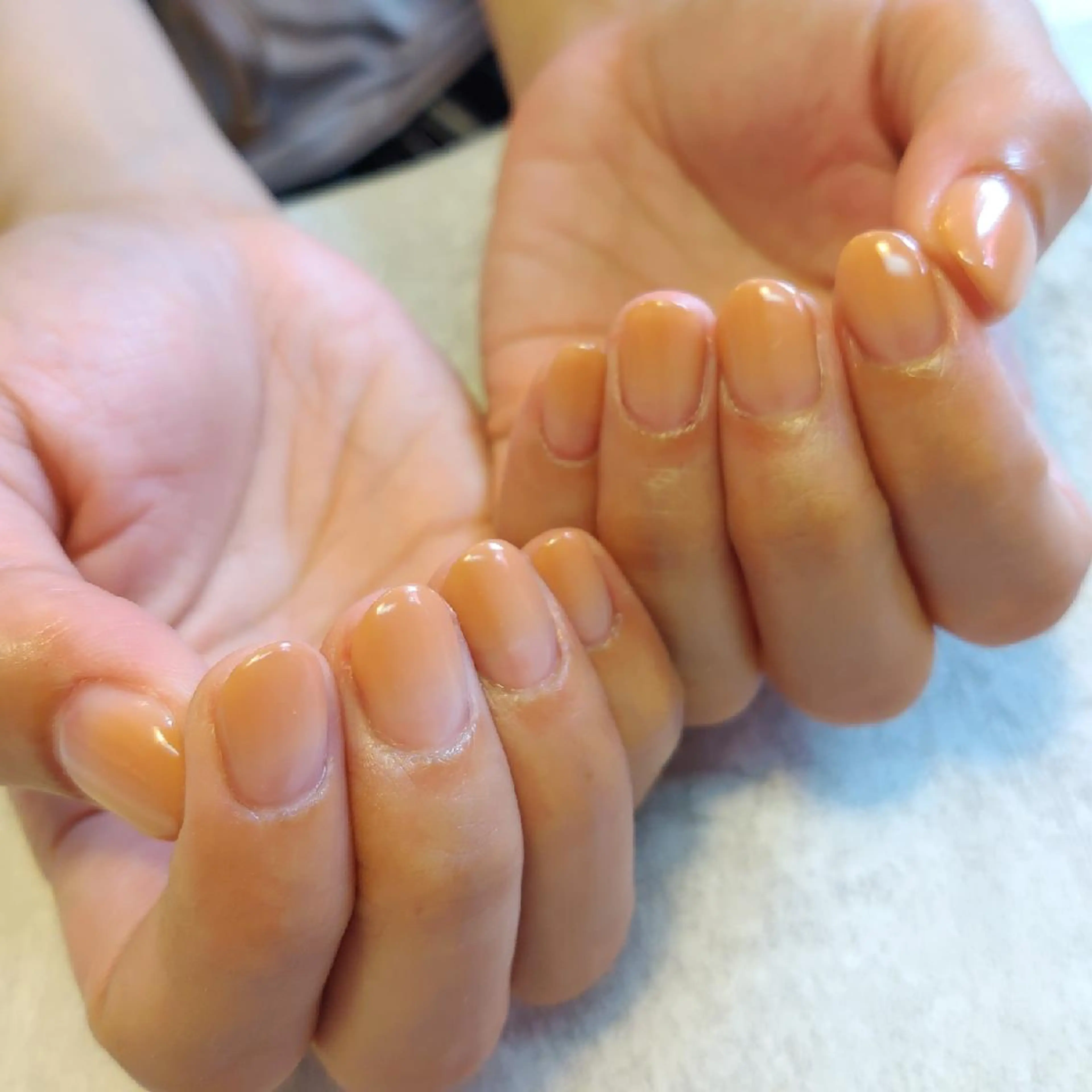 ネイル ワンカラーネイル ジェヌインネイル 河内のネイルデザイン