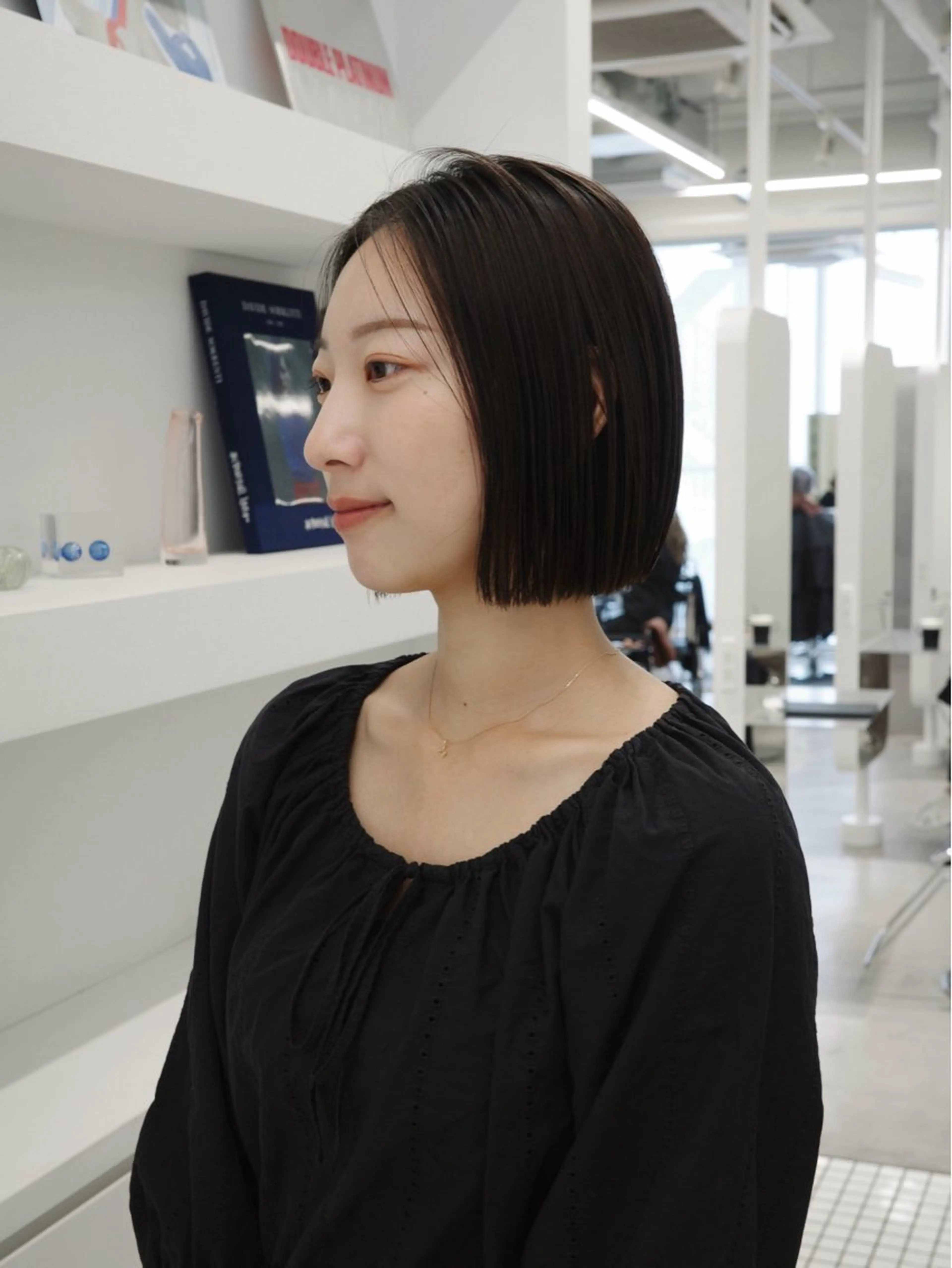 ショート カット 🌱ぱつっと/ボブ 🌱のヘアスタイル