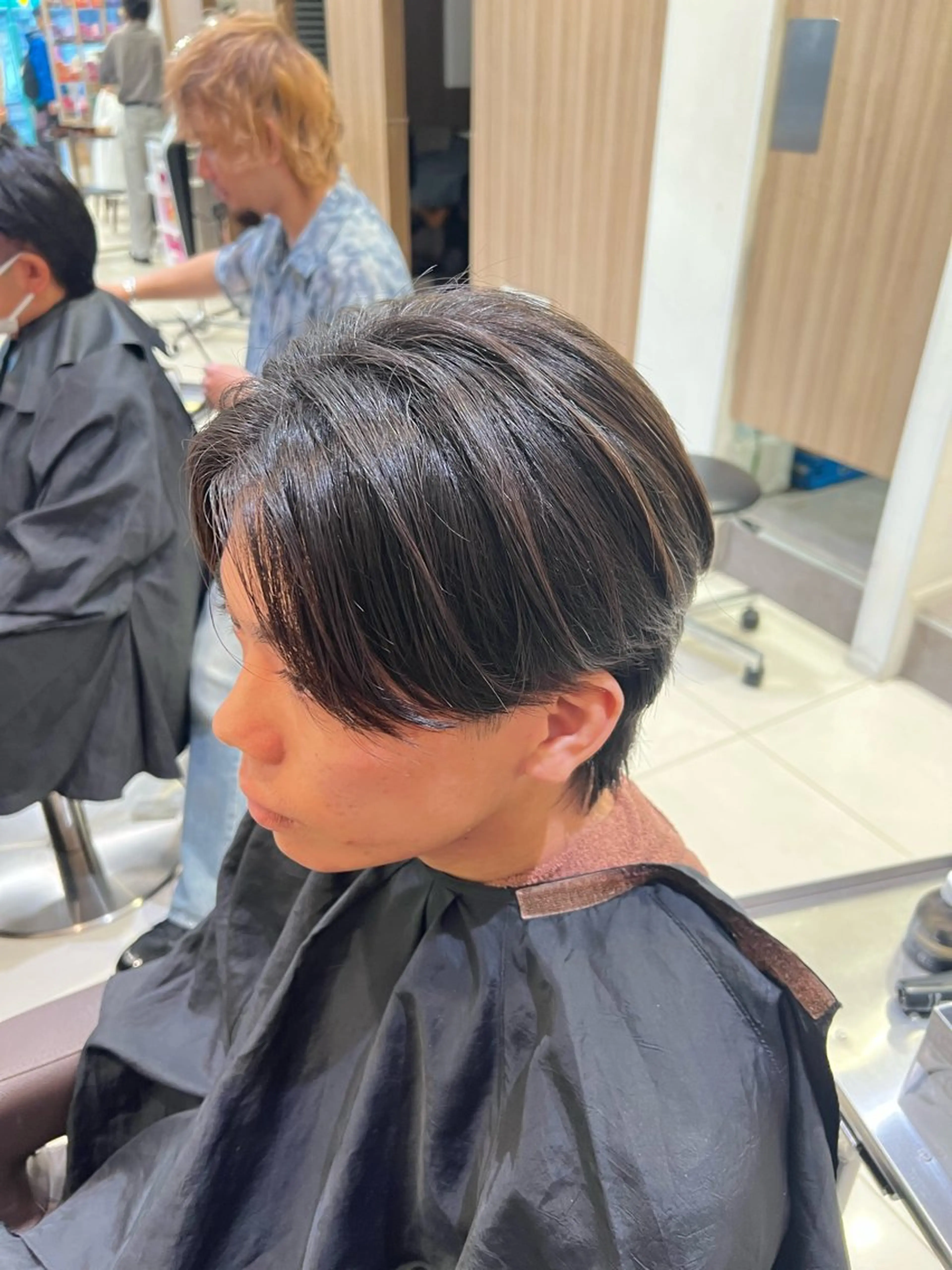 パーマ メンズ 縮毛矯正 カット 縮毛矯正 曲がる縮毛矯正・パー マ💈副店長田中💈のヘアスタイル