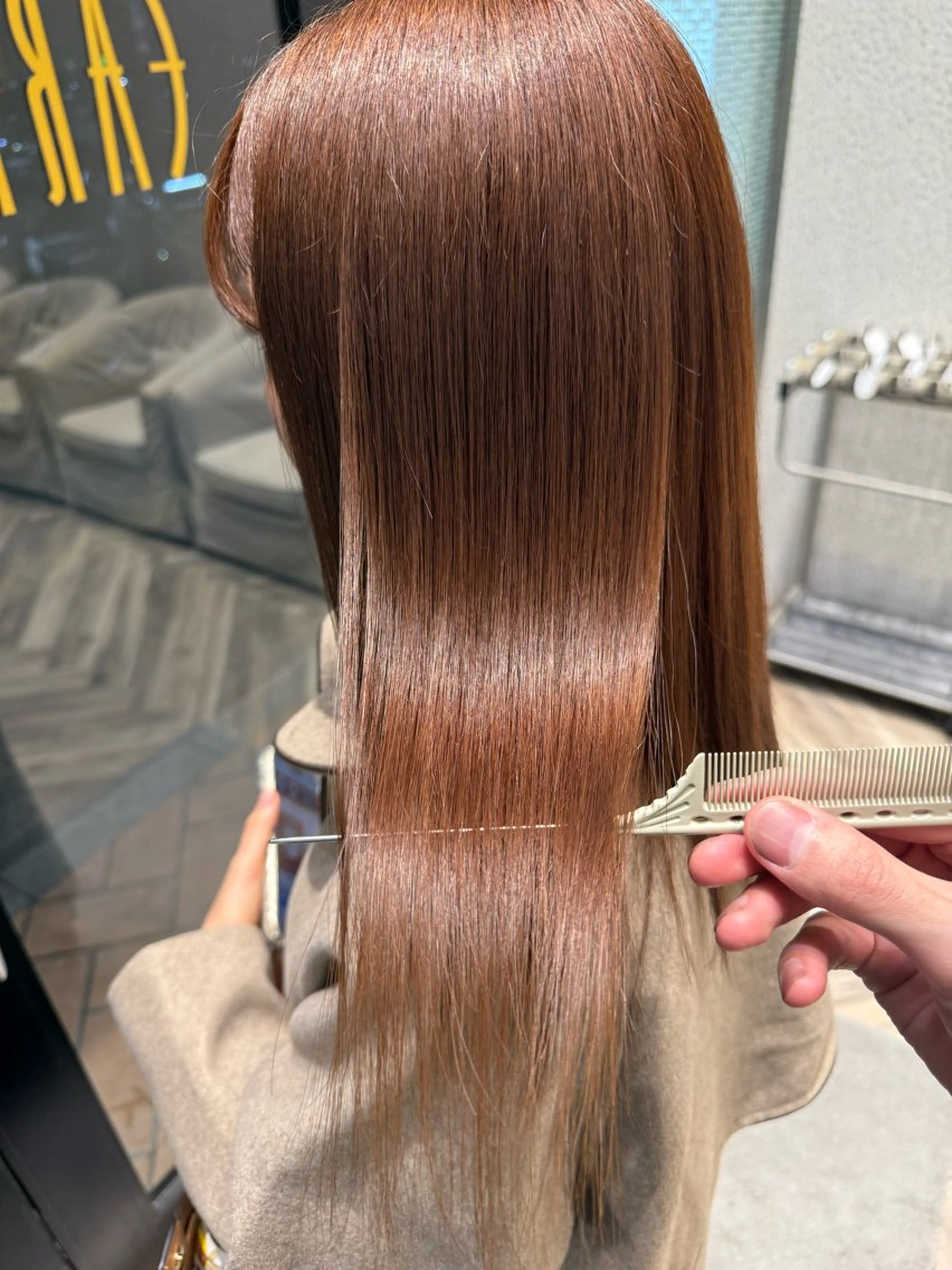 セミロング カット ヘアカラー トリートメント ヘアセット ✨上村 潤平✨メンズヘア✨のヘアスタイル