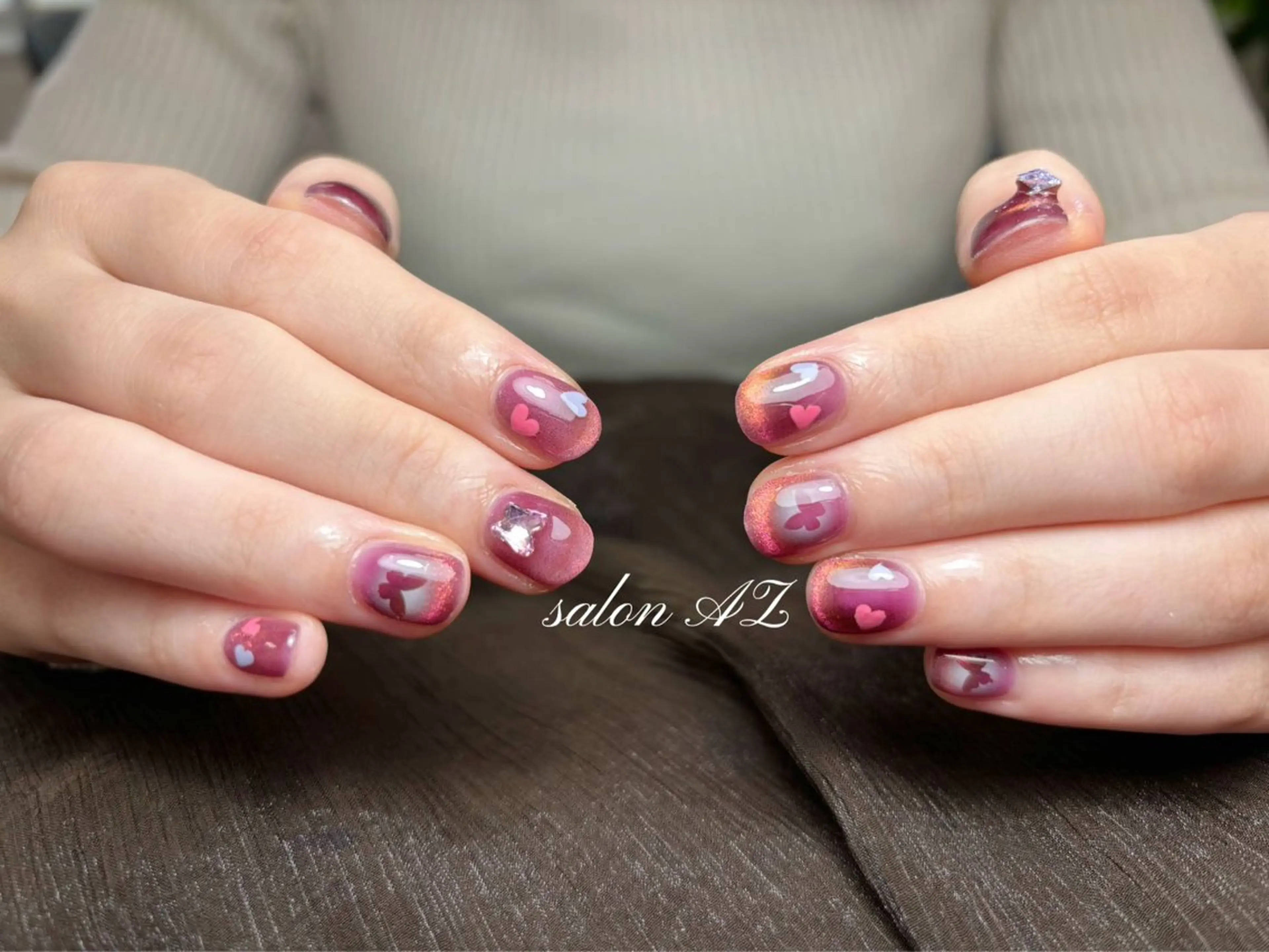 ネイル ハンドネイル salonAZ トップネイリストのネイルデザイン