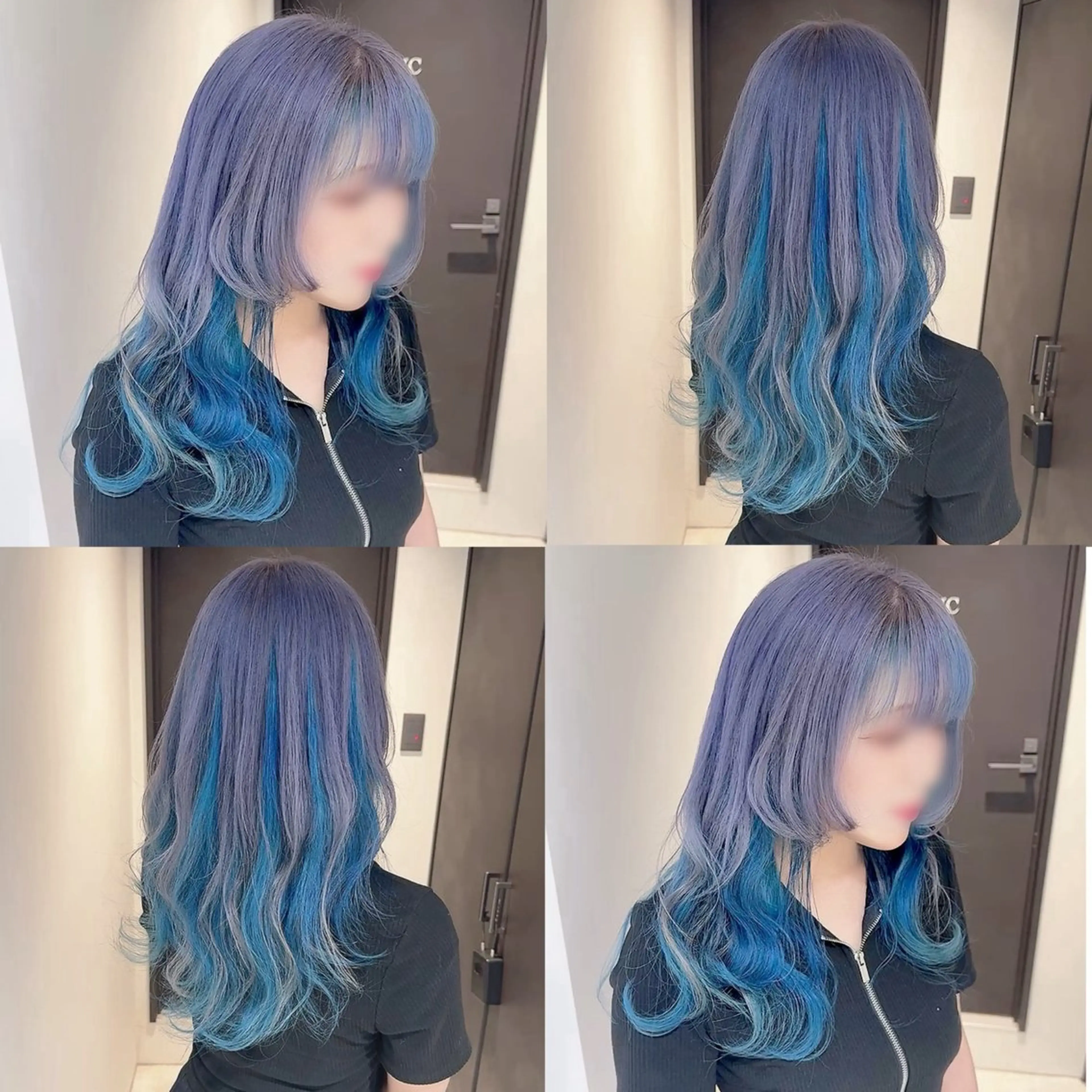 カラー ヘアカラー トリートメント 渋谷:インナーカラー ／🍒エリカ🍒のヘアスタイル