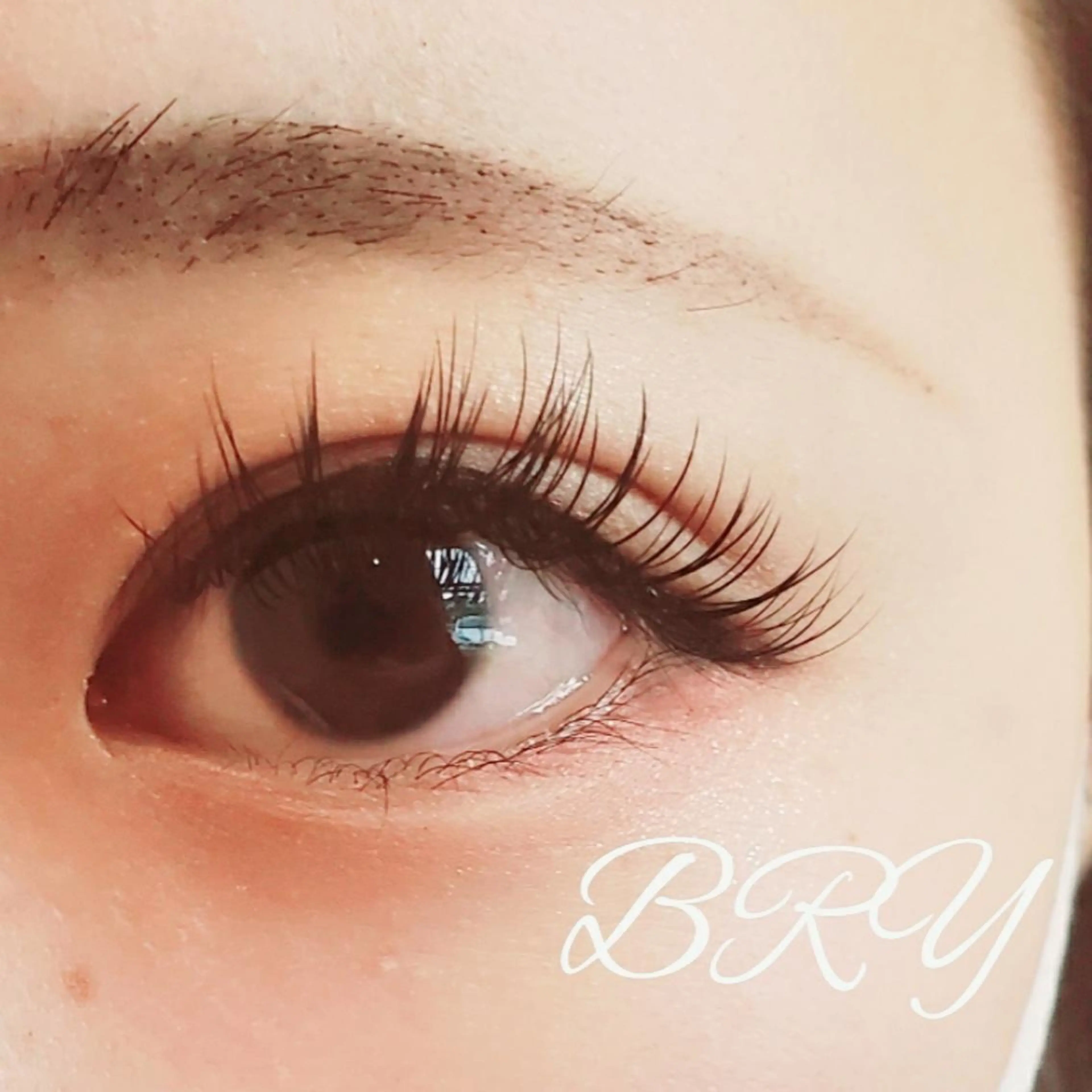マツエク・マツパ バインドロック CCカール Cカール カラーマツエク フラットラッシュ マツエク Hair＆beauty BRY所属・BRY✂ ブライ‪のマツエク・マツパデザイン