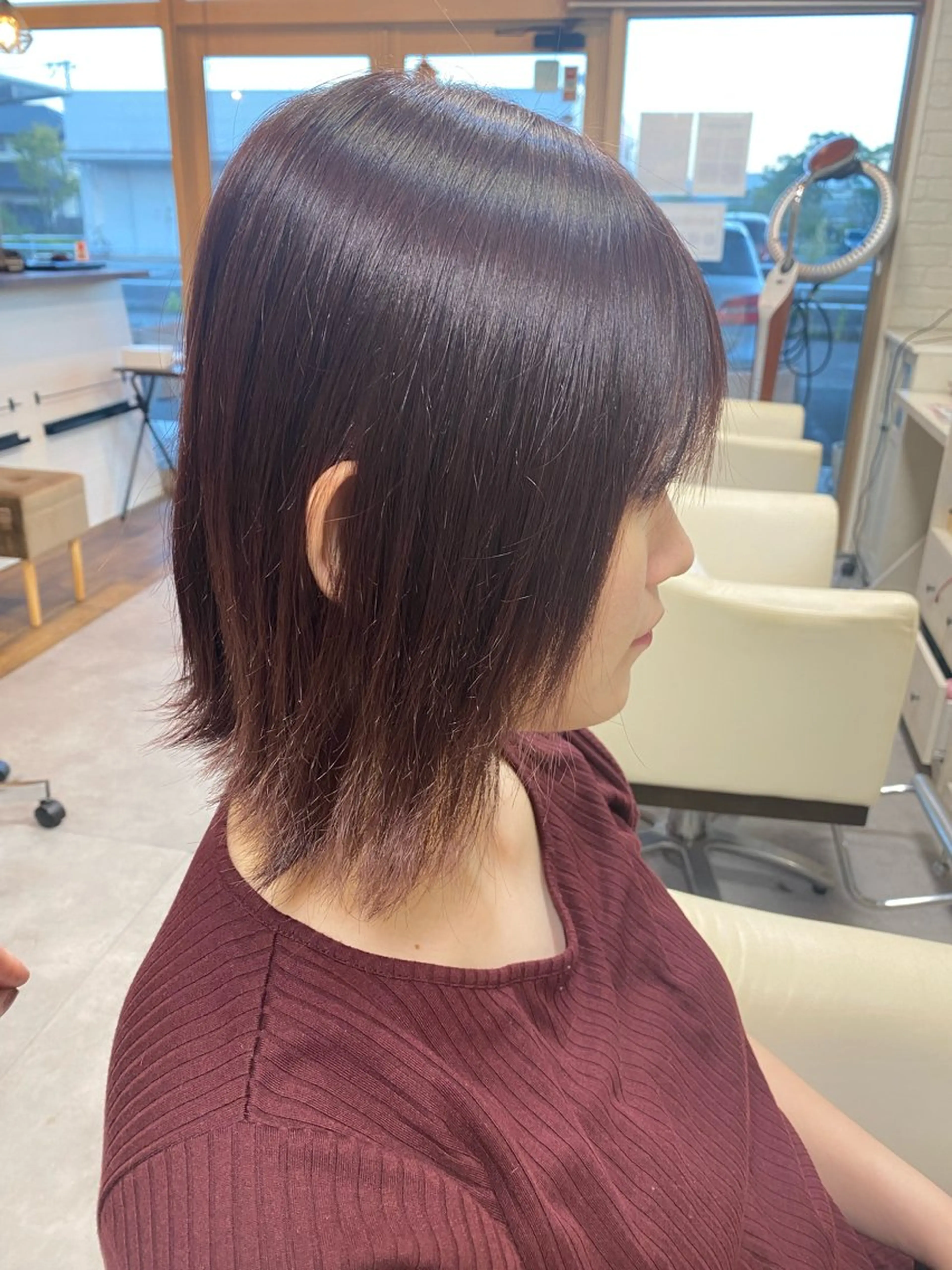 カラー HIROKI/艶カラ ー/くびれショートのヘアスタイル