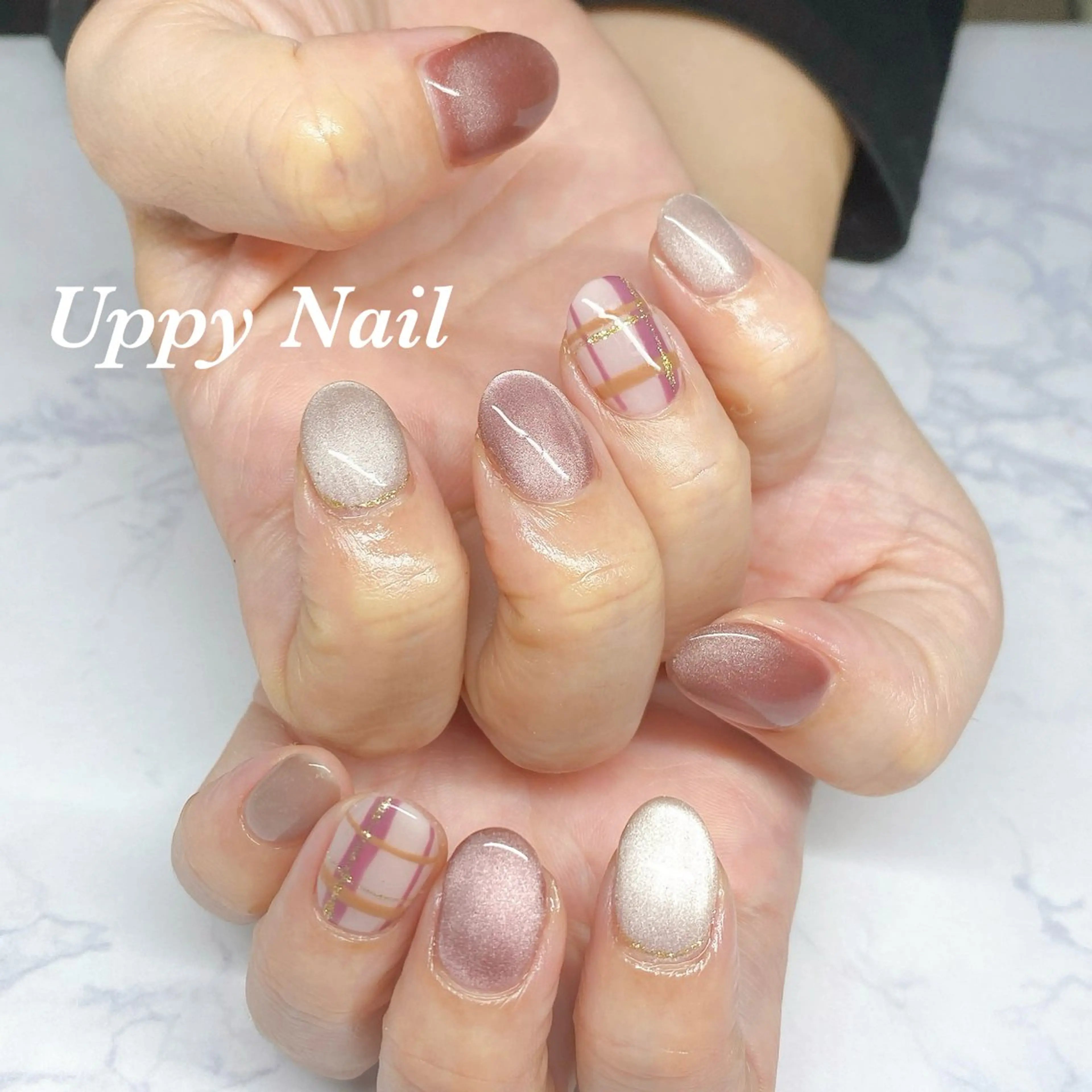 ネイル ハンドネイル Uppy Nail ukyoのネイルデザイン