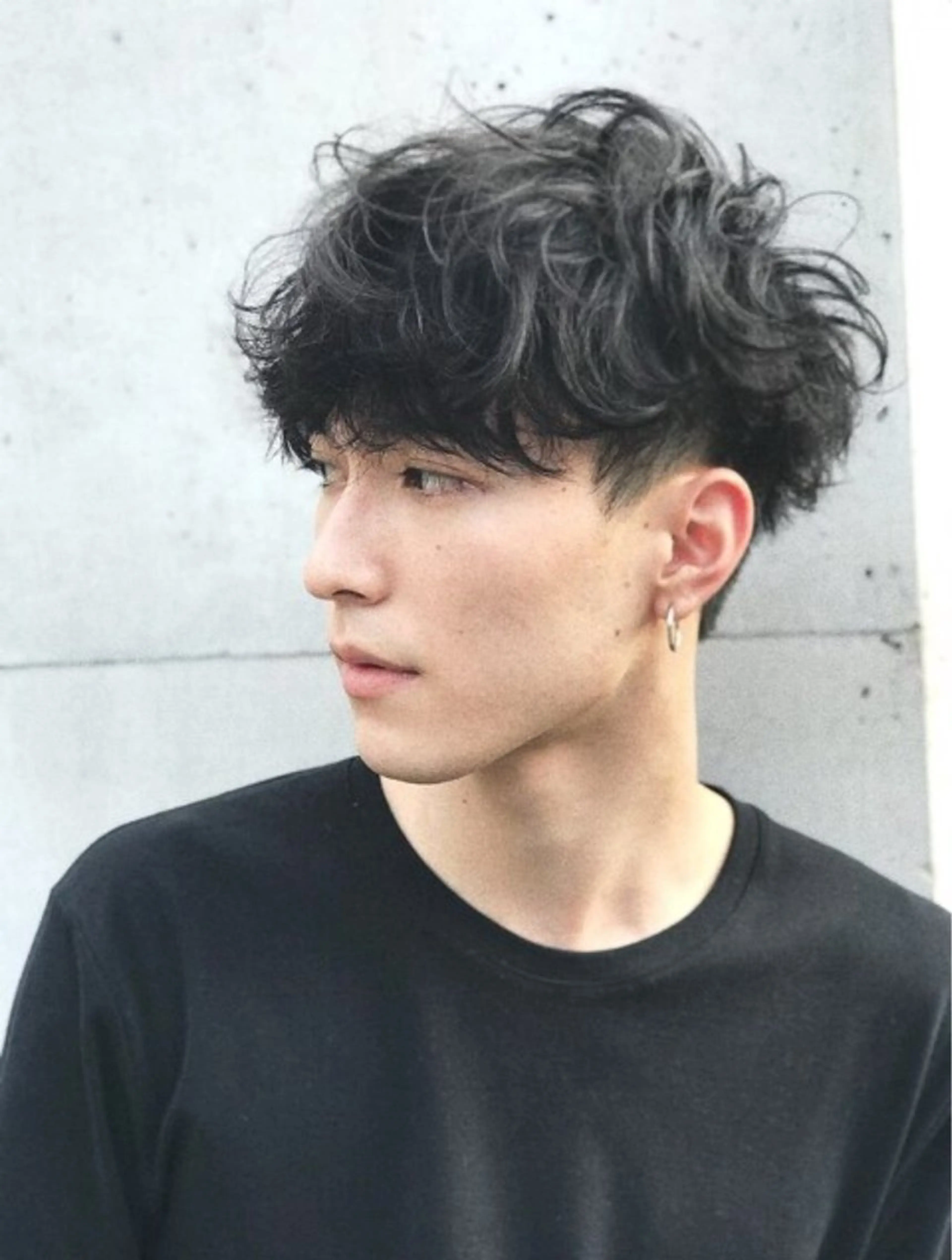 パーマ カット パーマ メンズパーマ✨️/ 縮毛カラー🫧あきはのヘアスタイル