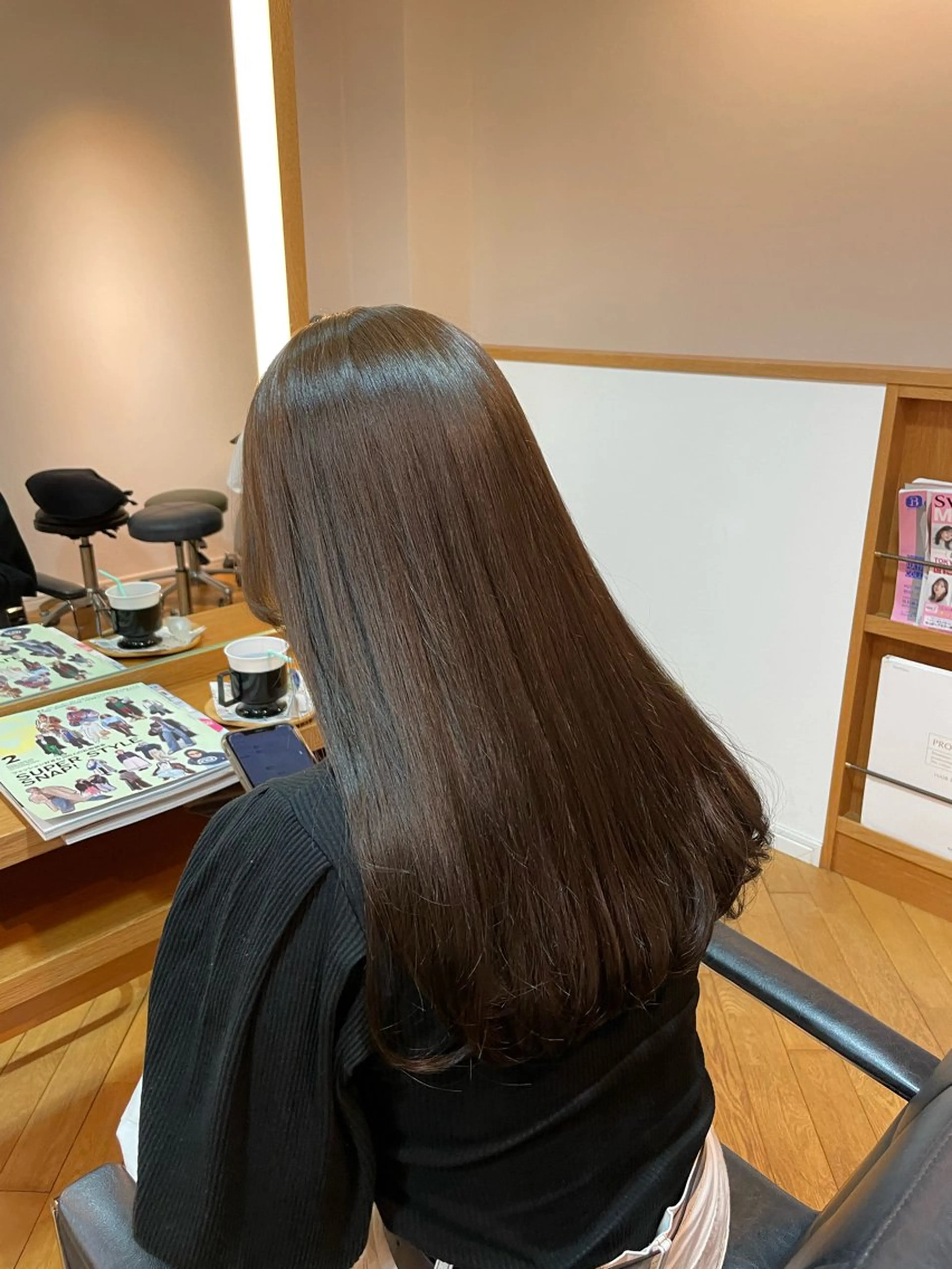 ロング カラー ONZE所属・ONZE miyuのヘアスタイル